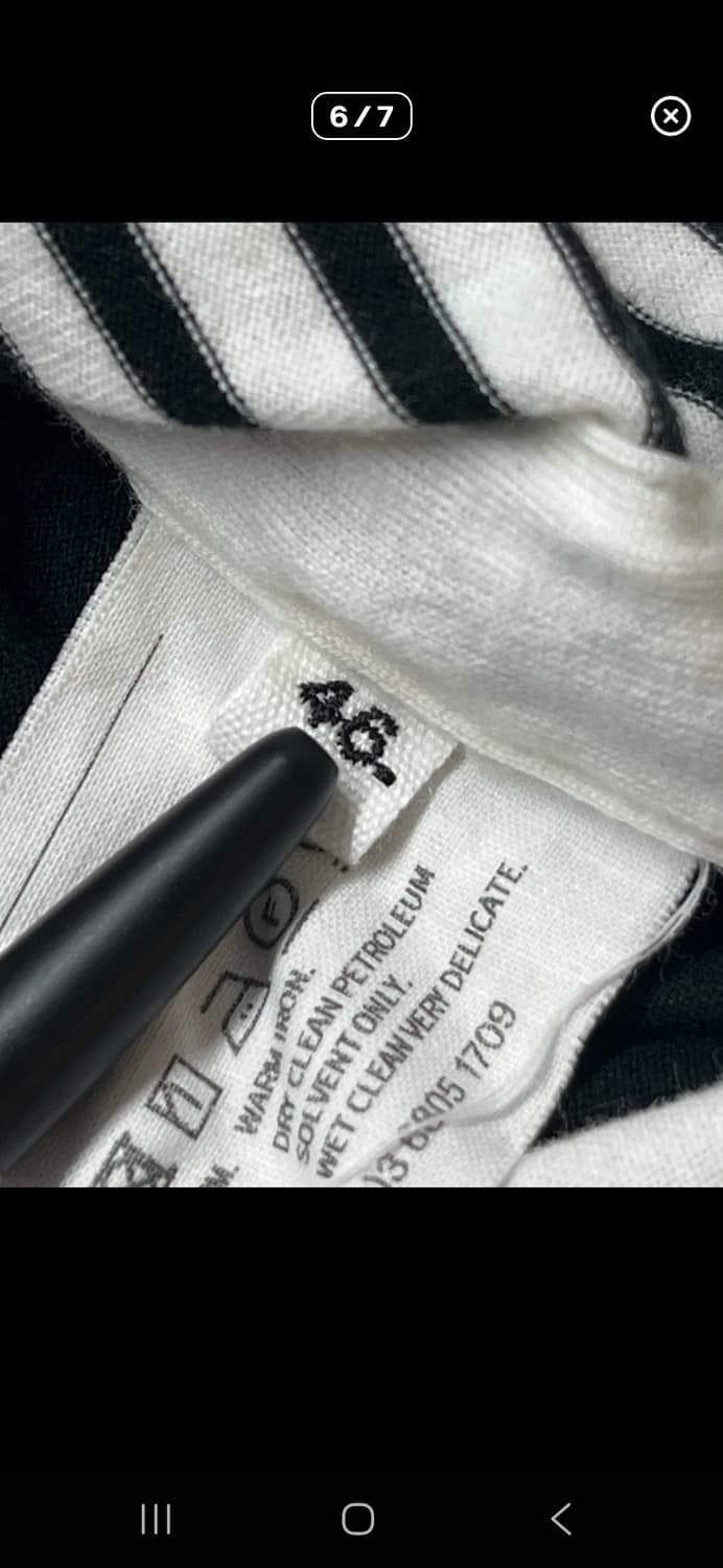 타카히로미야시타 더솔로이스트 21ss 멀티 스트라이프 티 상품이미지6