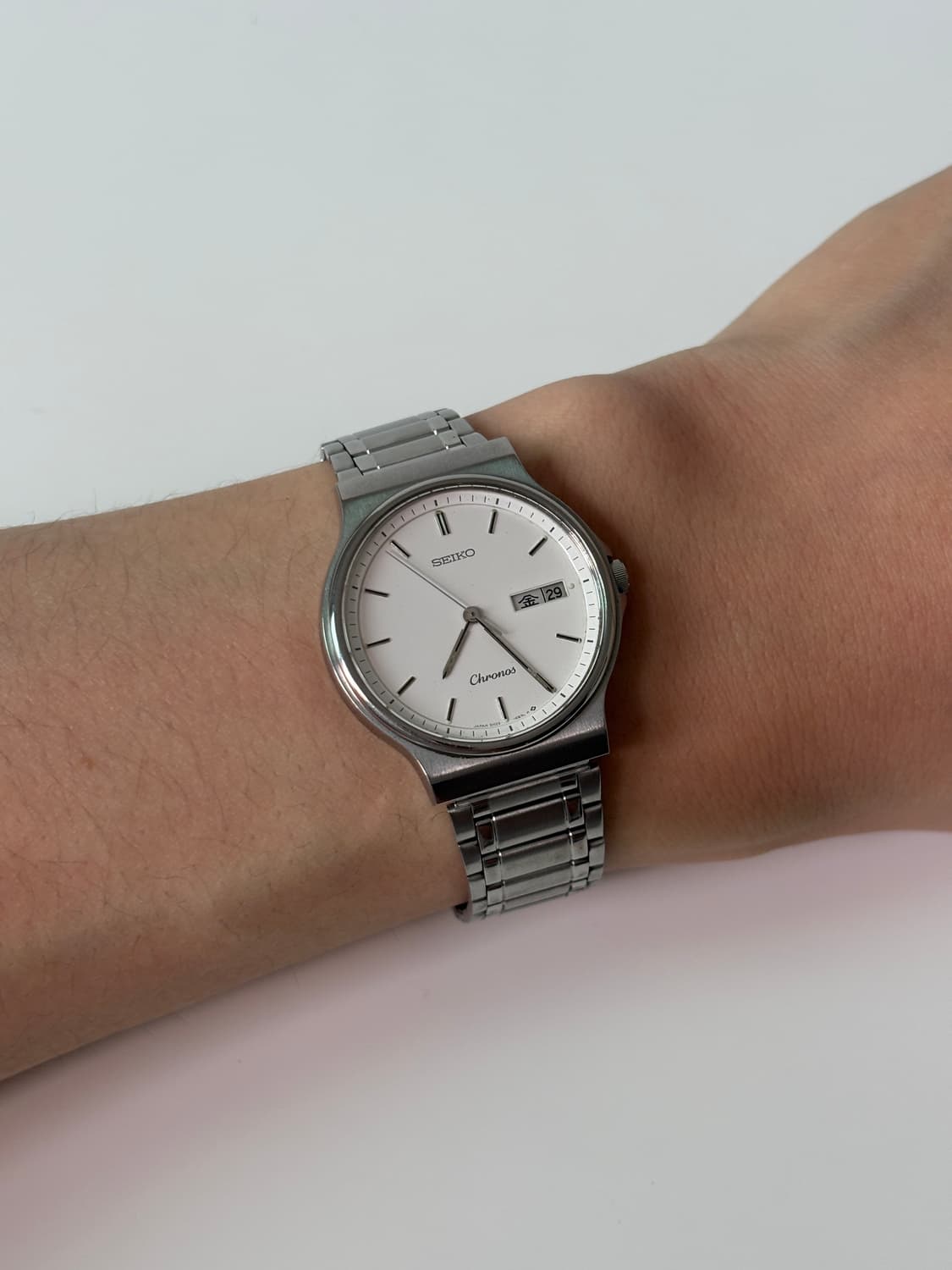 1980s Chronos Silver Quartz 상품이미지8