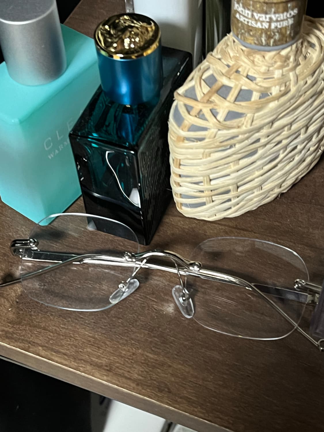 빈티지 무테 안경 상품이미지1