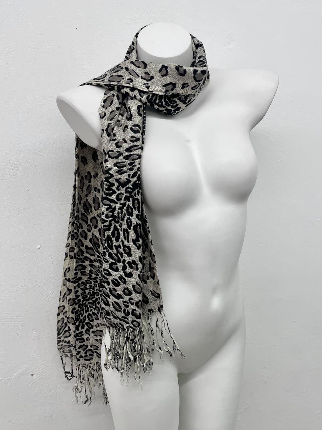 펑크 레오파드 수술 머플러  상품이미지2