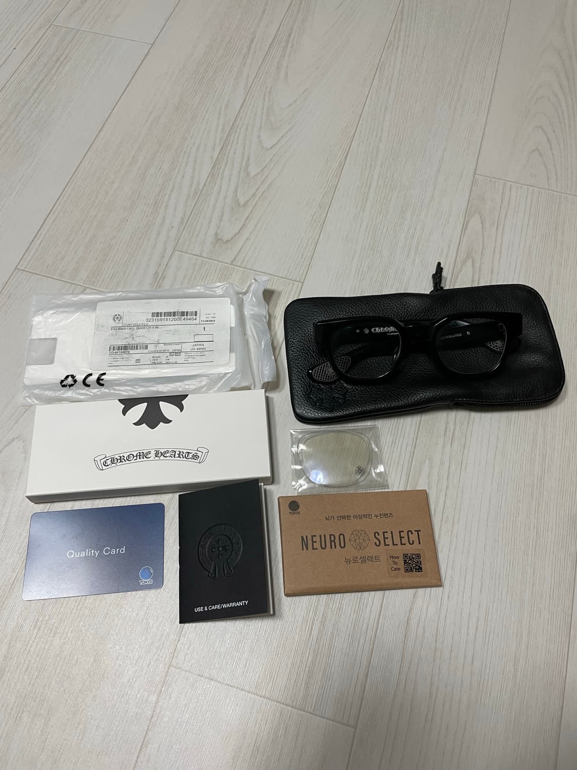 크롬하츠 컨볼루티드 블랙 실버 상품이미지8