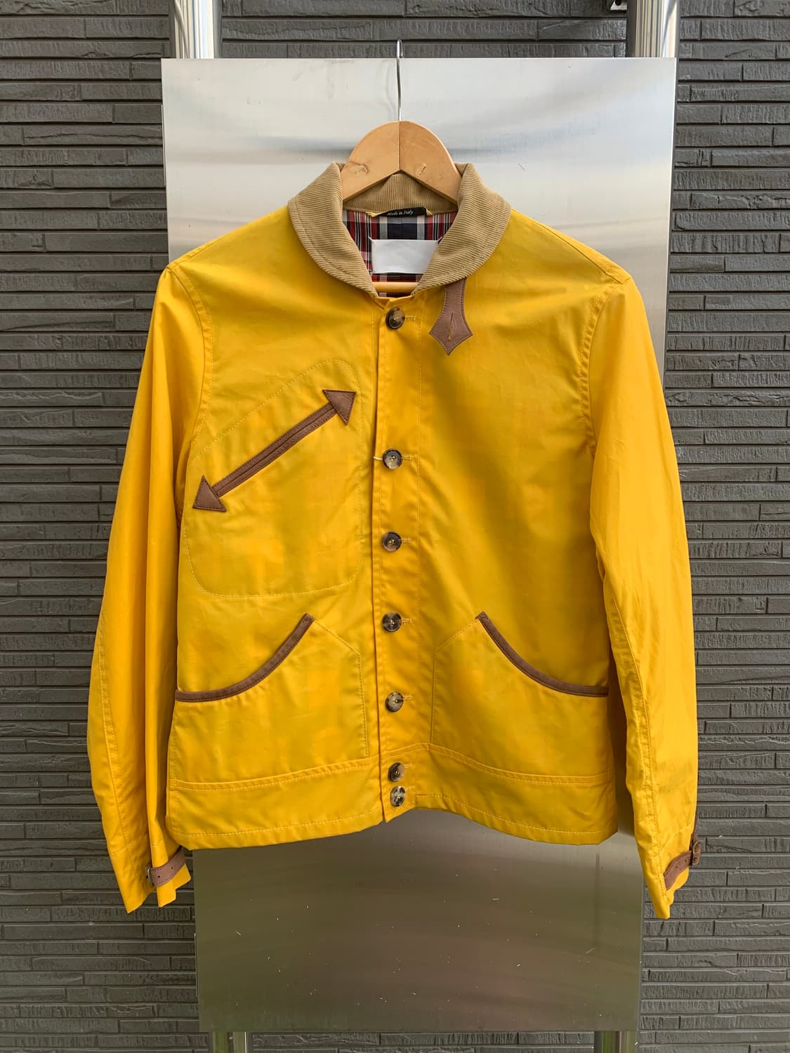 메종 마르지엘라 웨스턴 자켓 (chrome yellow) 상품이미지3