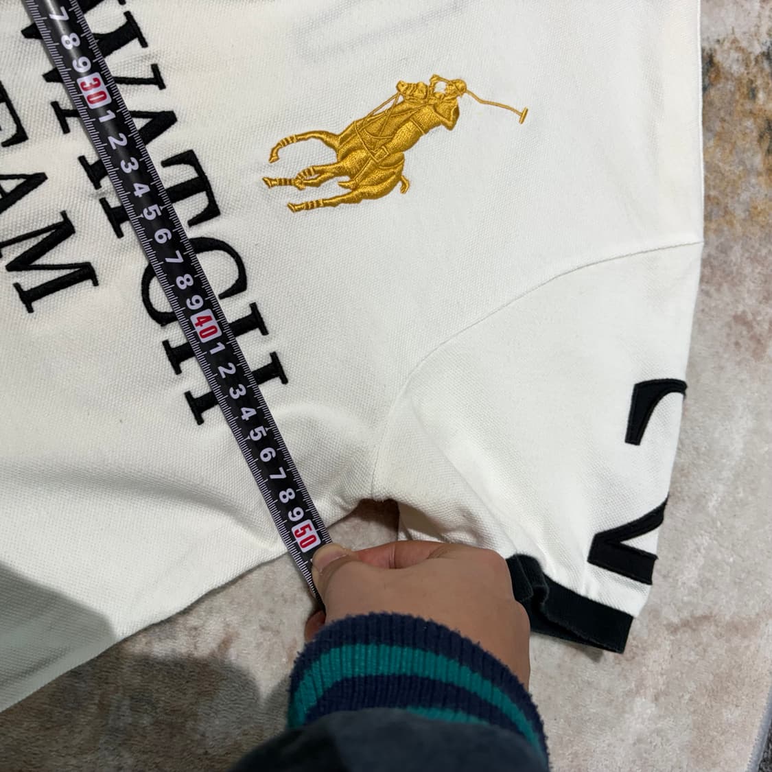 폴로 랄프로랜 블랙워치 폴로 팀 카라티셔츠 상품이미지8