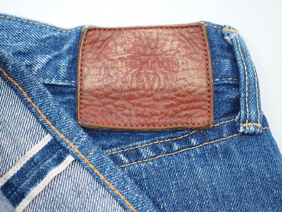 (30)텐더로인 5P 레귤러 스트레이트 셀비지 데님팬츠 다트포드 블랙잭 상품이미지5