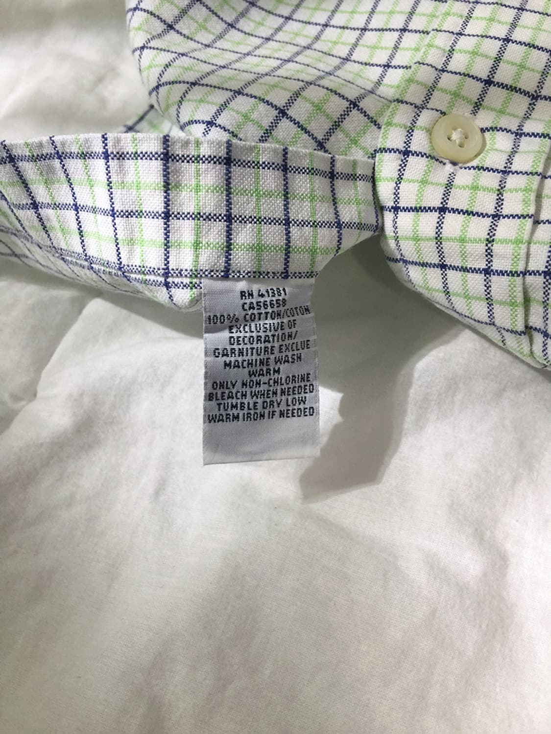 (MAN) 폴로랄프로렌 체크셔츠 XL 상품이미지4