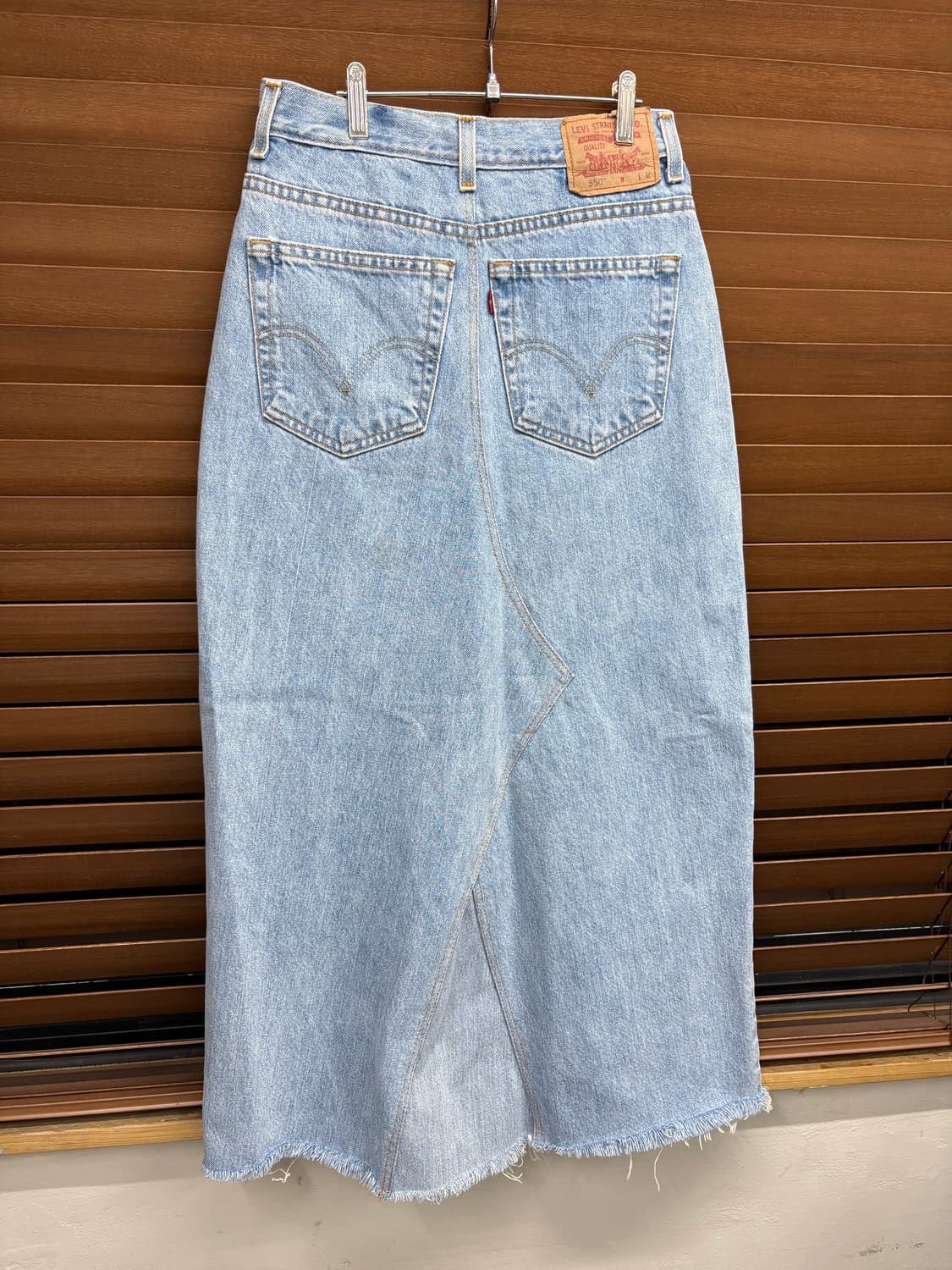 리바이스 빈티지 커스텀 데님 스커트 상품이미지1