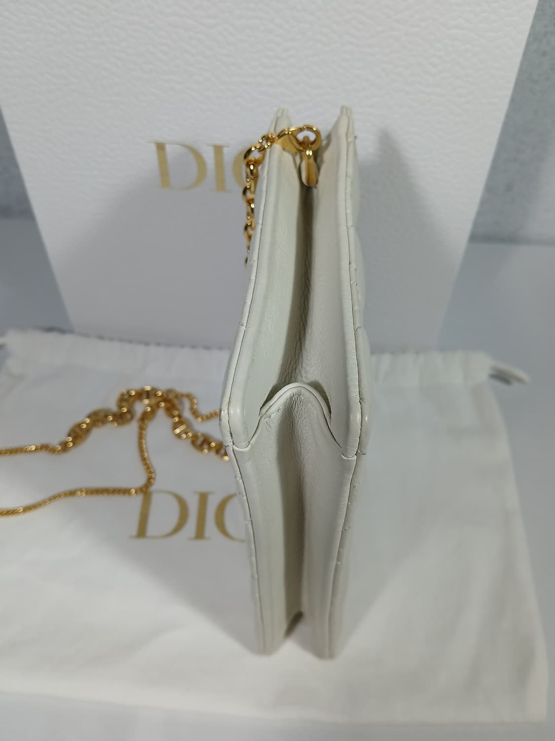 디올 카로 체인 지퍼 파우치백 S5106UWHC 상품이미지8