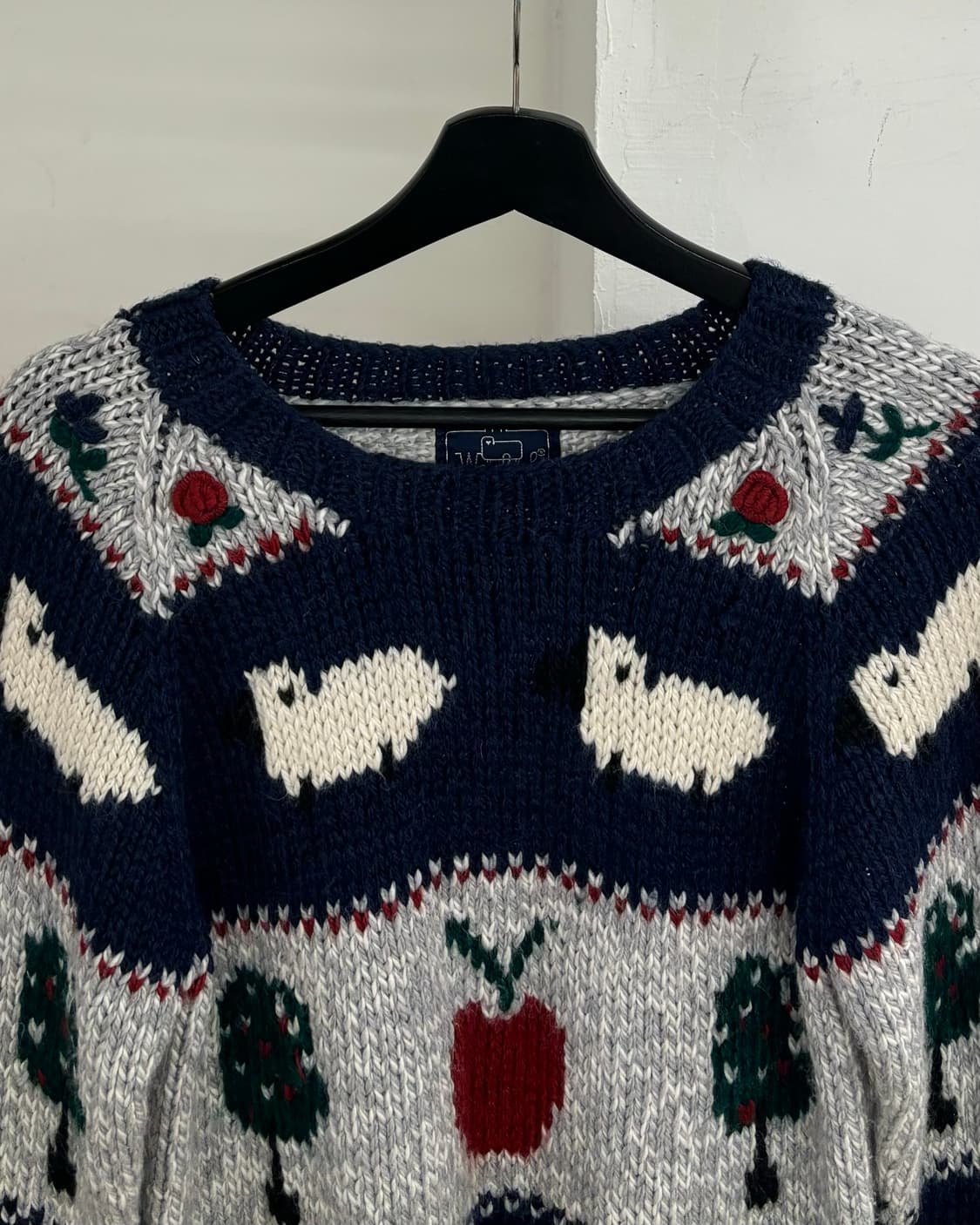 울리치 캐시미어 자카드 스웨터 상품이미지2