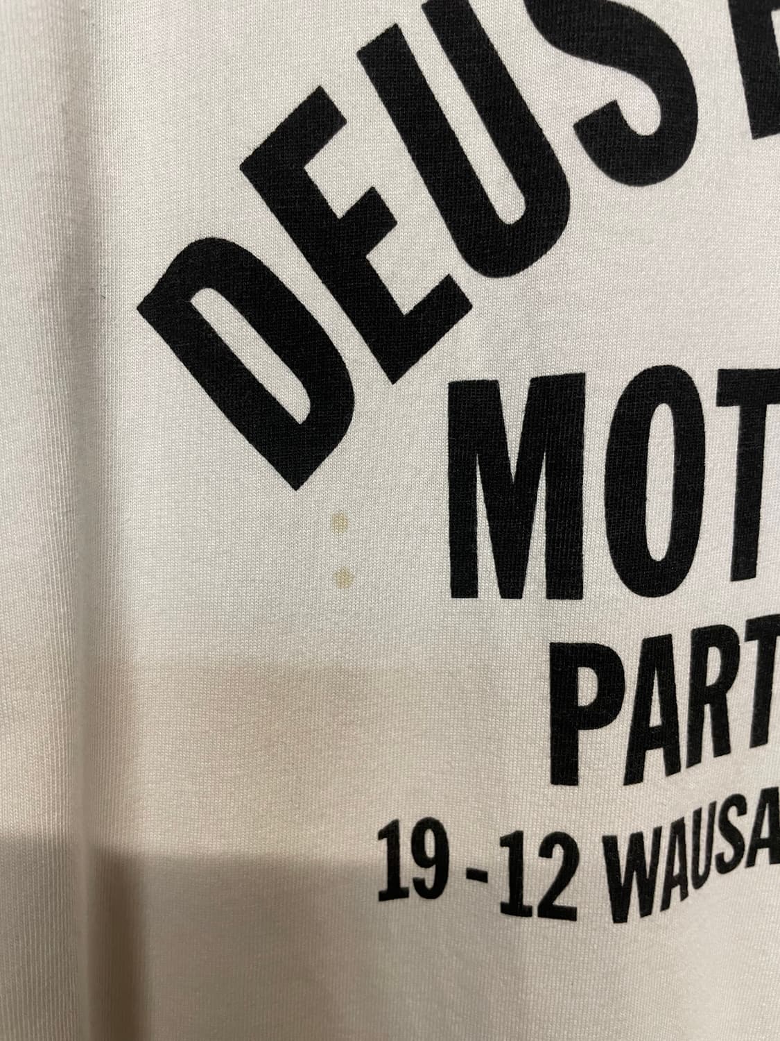 DEUS Signature logo short sleeve 상품이미지3
