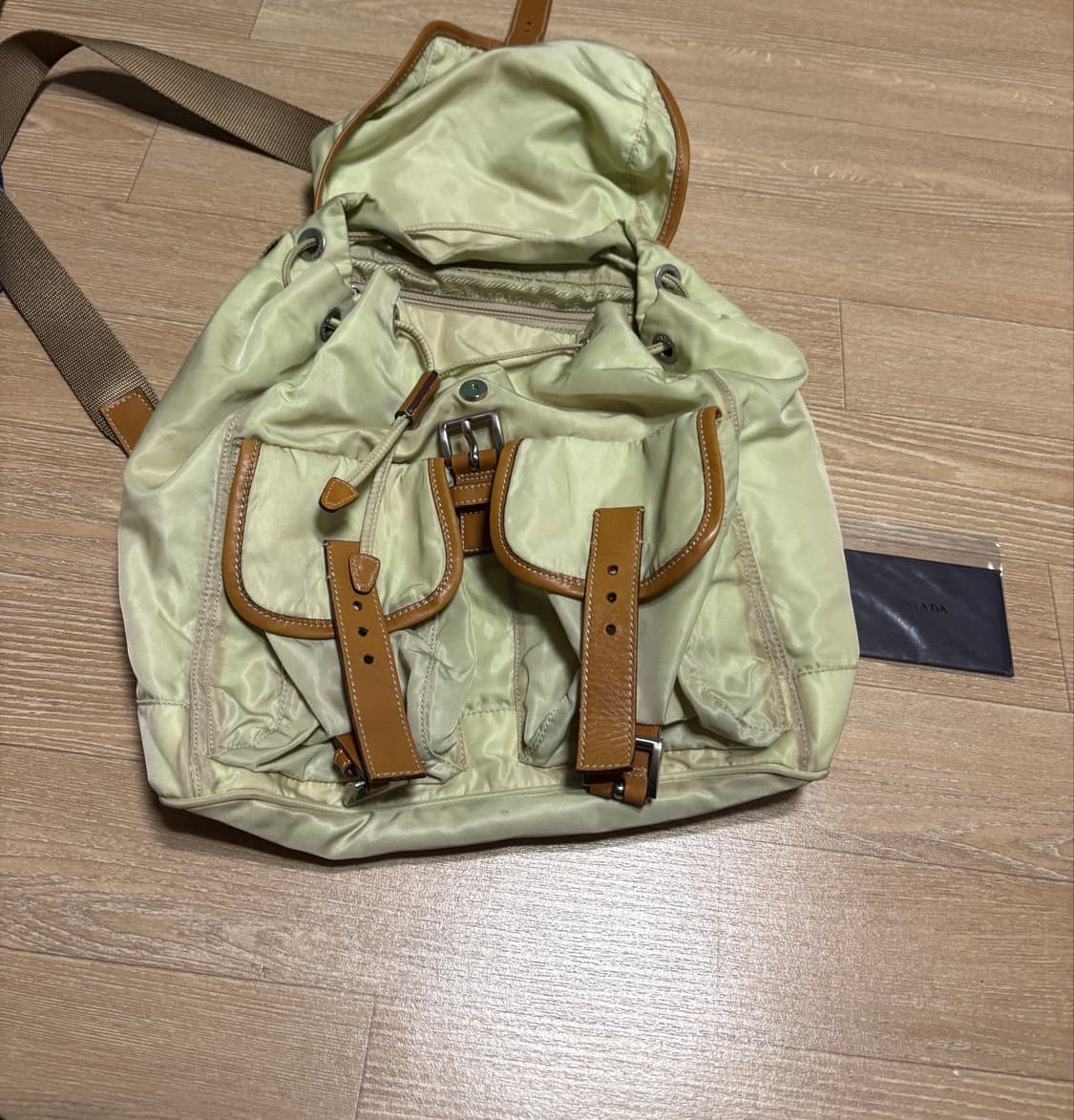 프라다 아이보리 백팩 상품이미지8