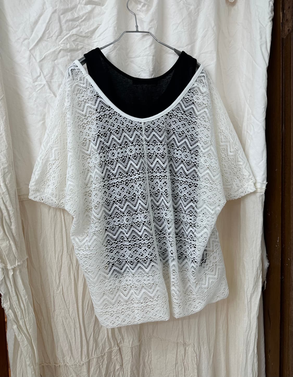 cutie blonde sleeveless+lace 상품이미지5