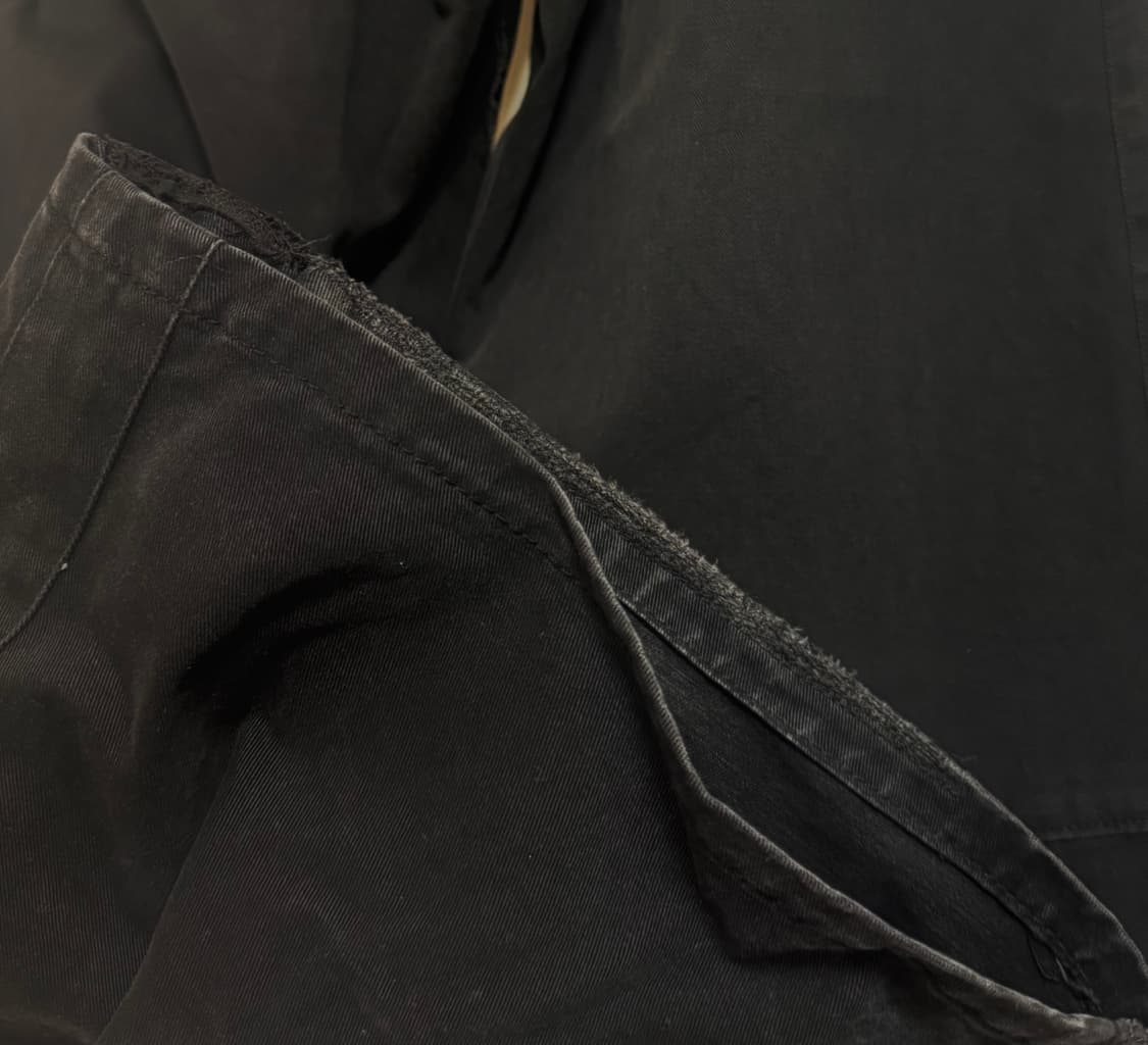 폴리테루 사이드 집 고시마 팬츠 블랙 3(L) 상품이미지5