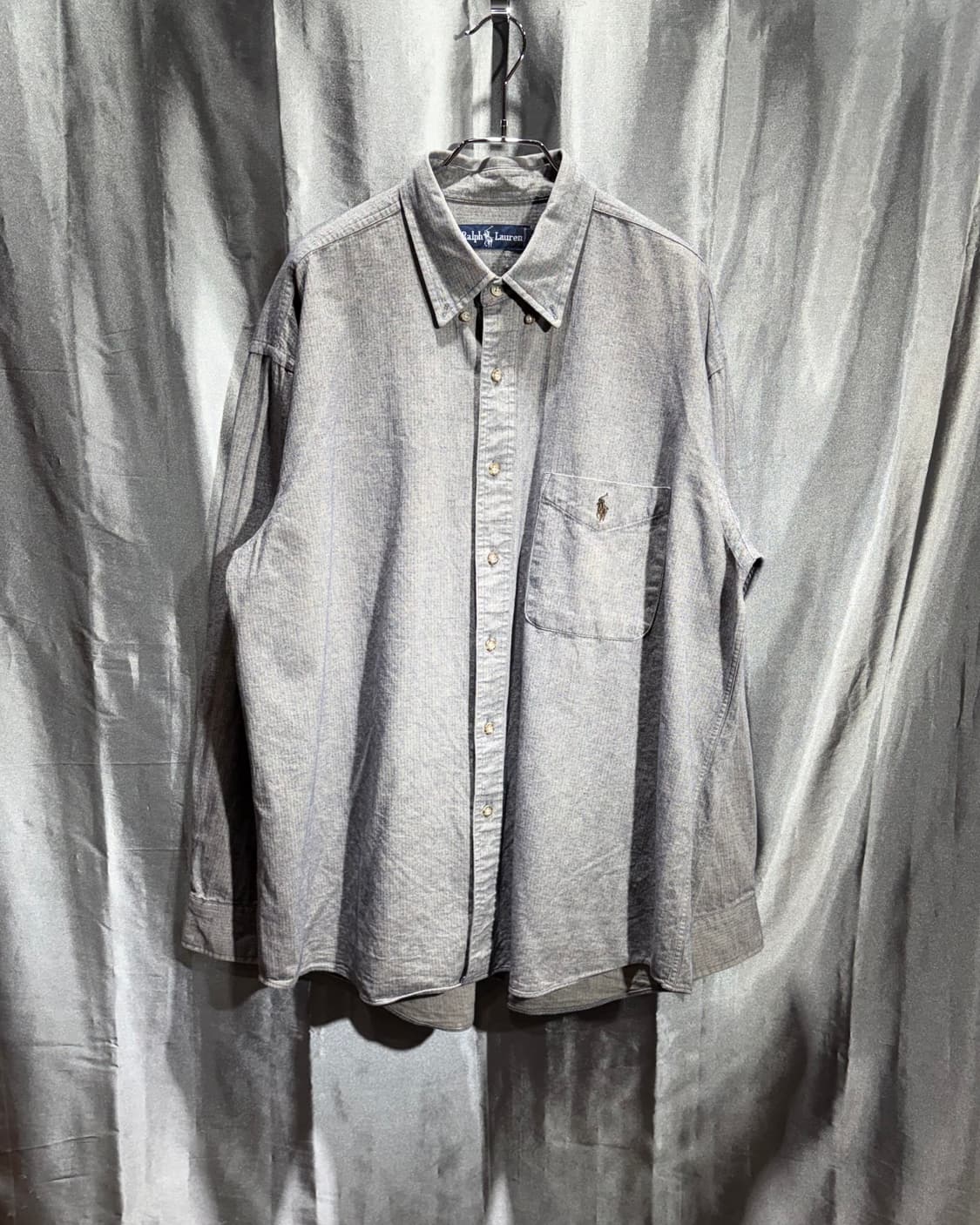 L 폴로랄프로렌 브라운포니 원포켓 멀티컬러 셔츠 상품이미지2