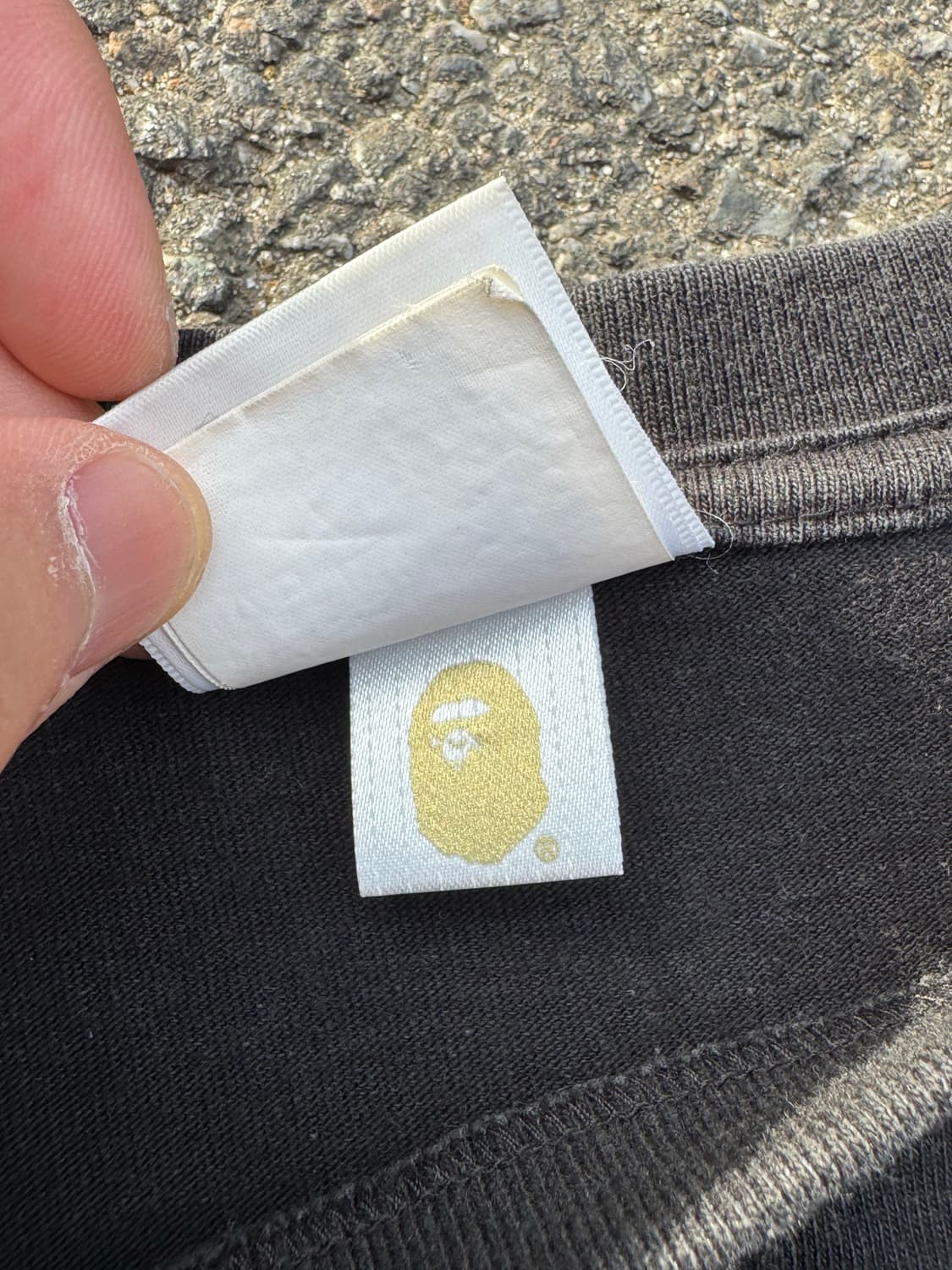 베이프 카모 컬리지 반팔티셔츠  상품이미지4