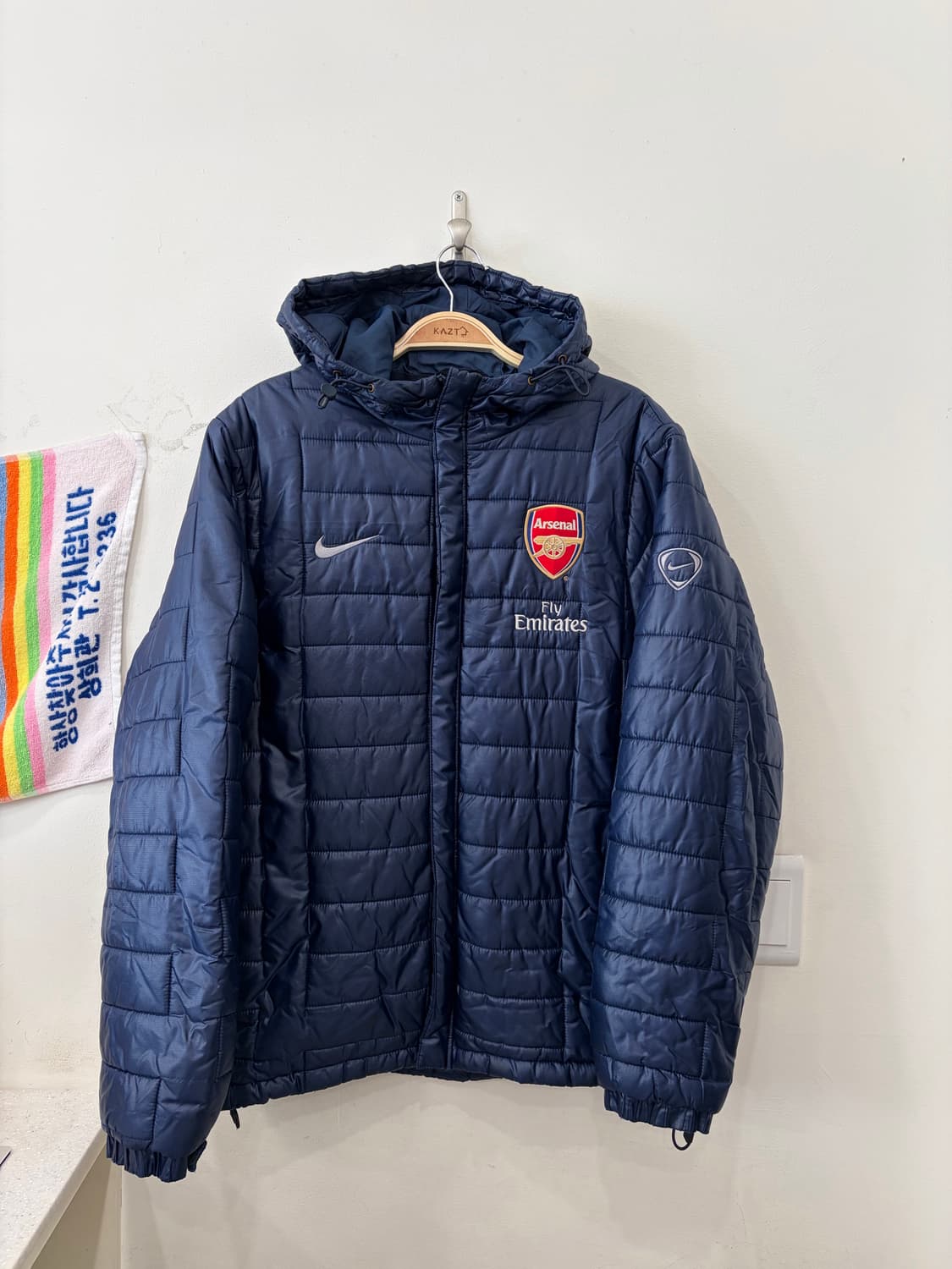 647. 나이키 아스날 경량패딩 상품이미지1