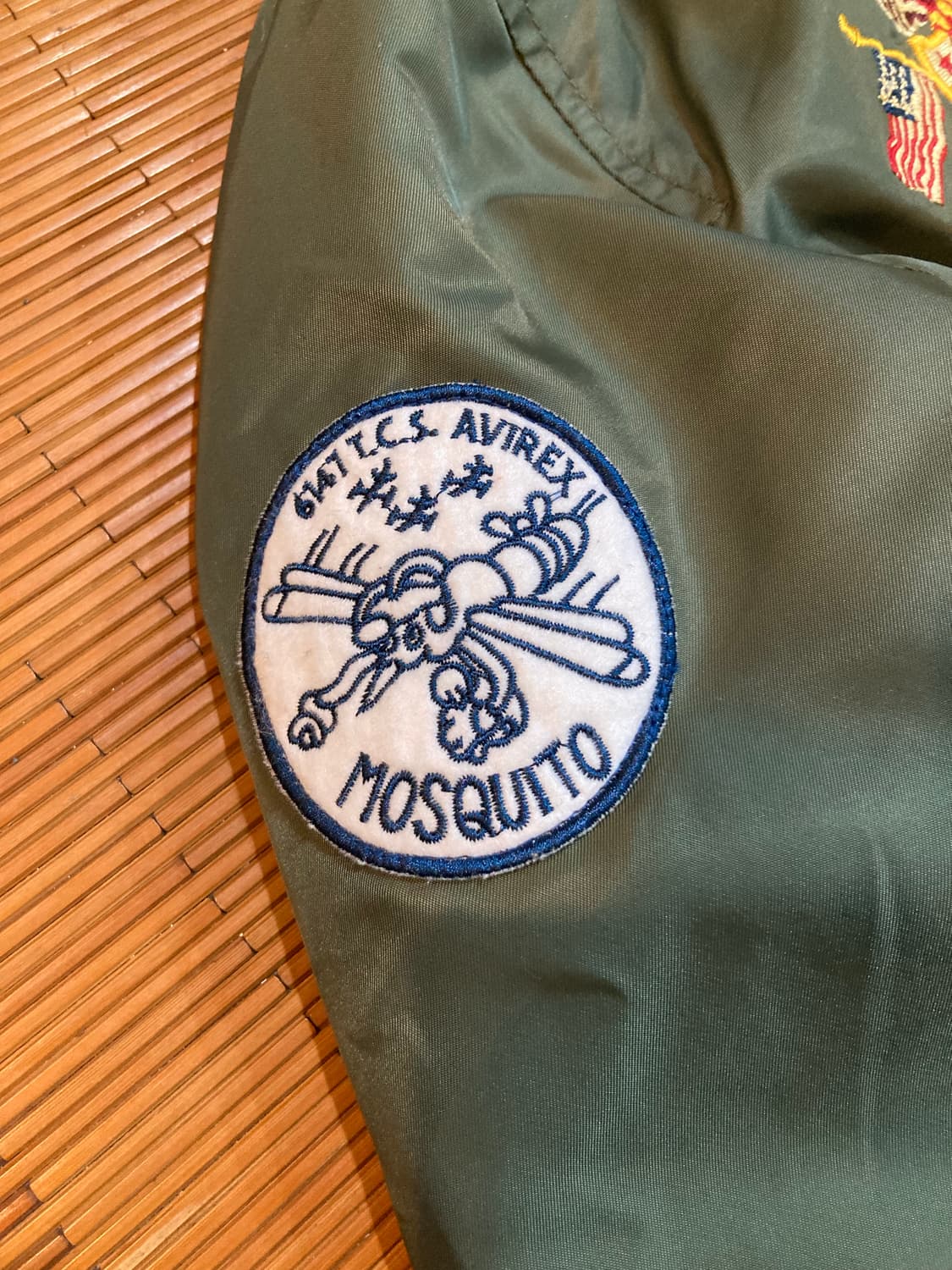 L-2 5th 에어포스 모스키토클럽 플라이트 봄버 상품이미지5