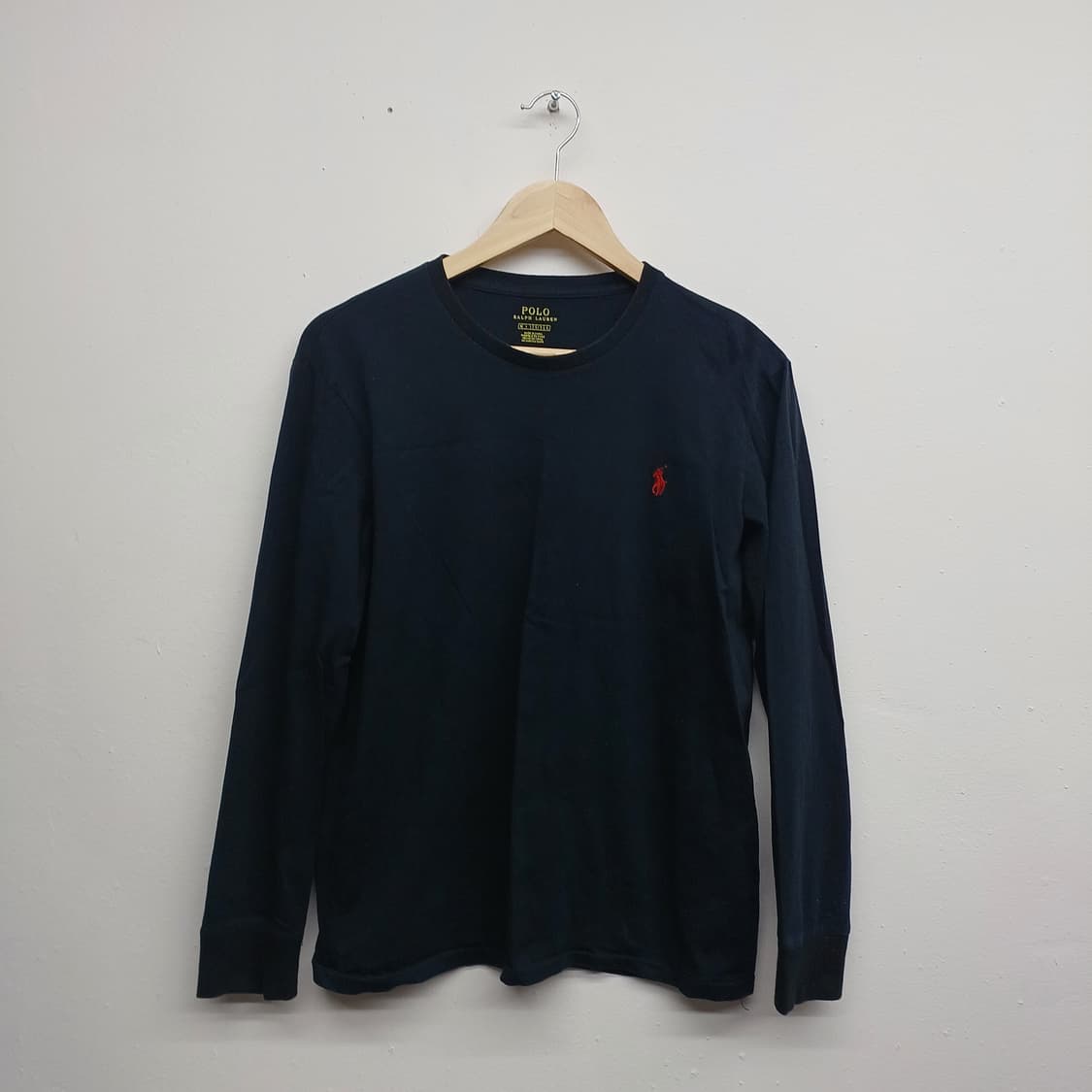 폴로 랄프로렌 로고 포인트 긴팔 티셔츠 M 상품이미지1