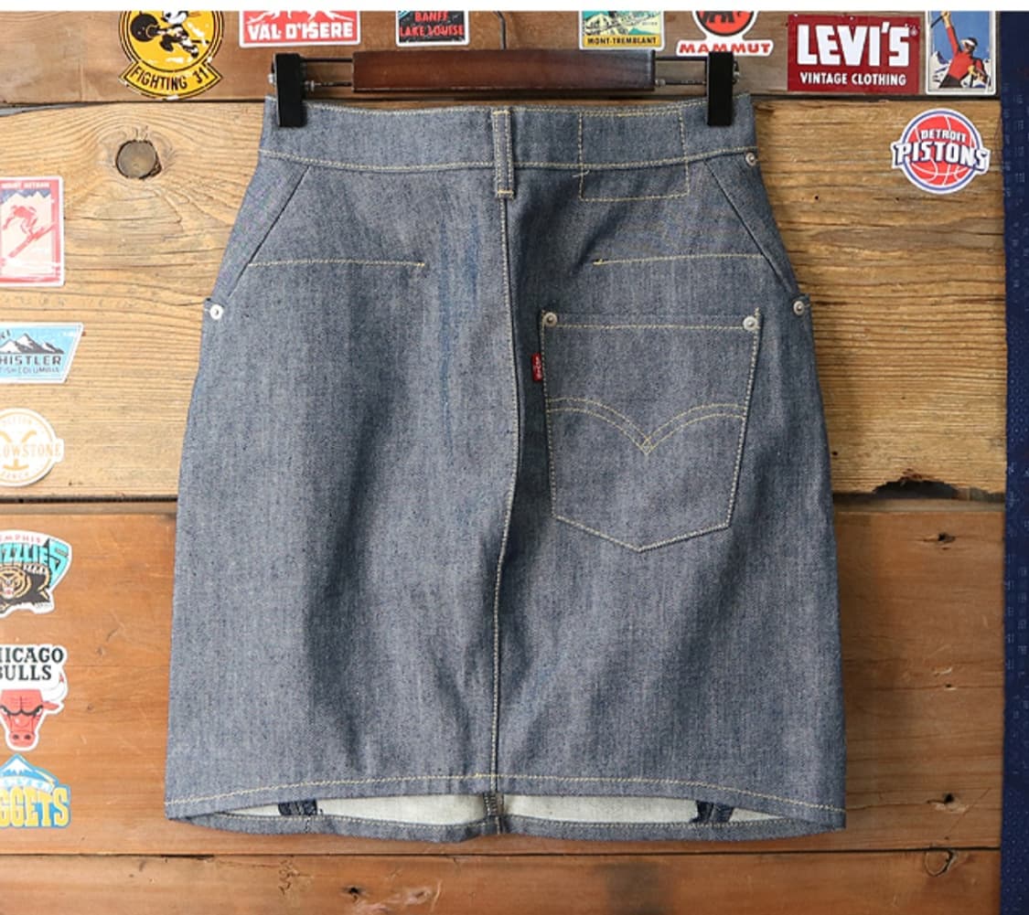 일본판 00S LEVIS 리바이스 엔지니어드 진 짧은 스커트
S 상품이미지4