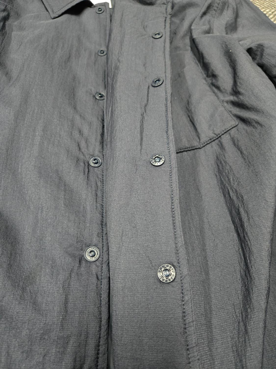 247 시리즈 프리마로프트 셔츠 점퍼 네이비 솜누비 자켓 상품이미지5