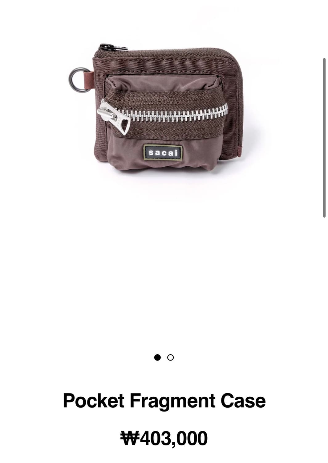 사카이 pocket fragment case 지갑 상품이미지2