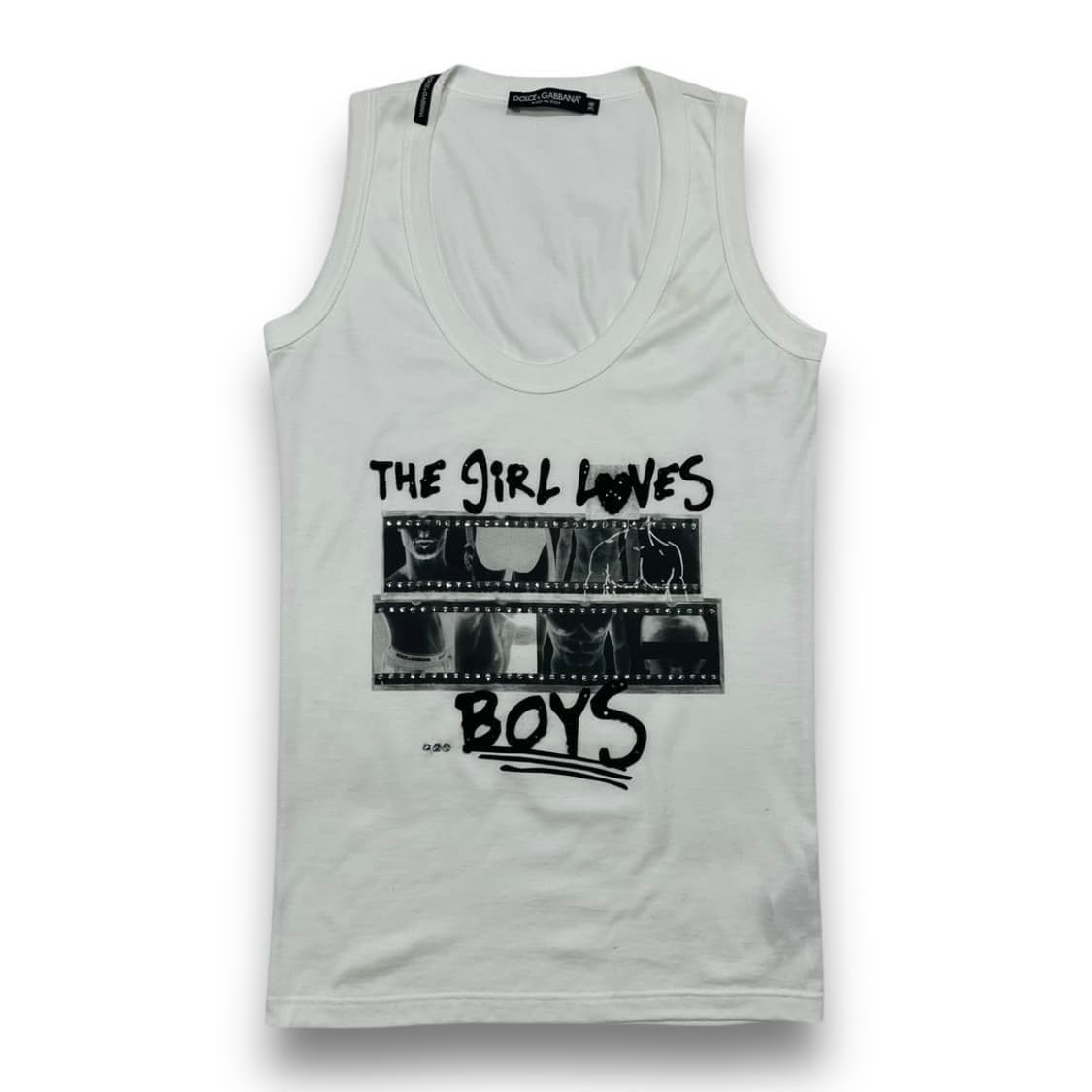 돌체 앤 가바나 러브 보이 걸 큐빅 아카이브 슬리브리스 상품이미지1