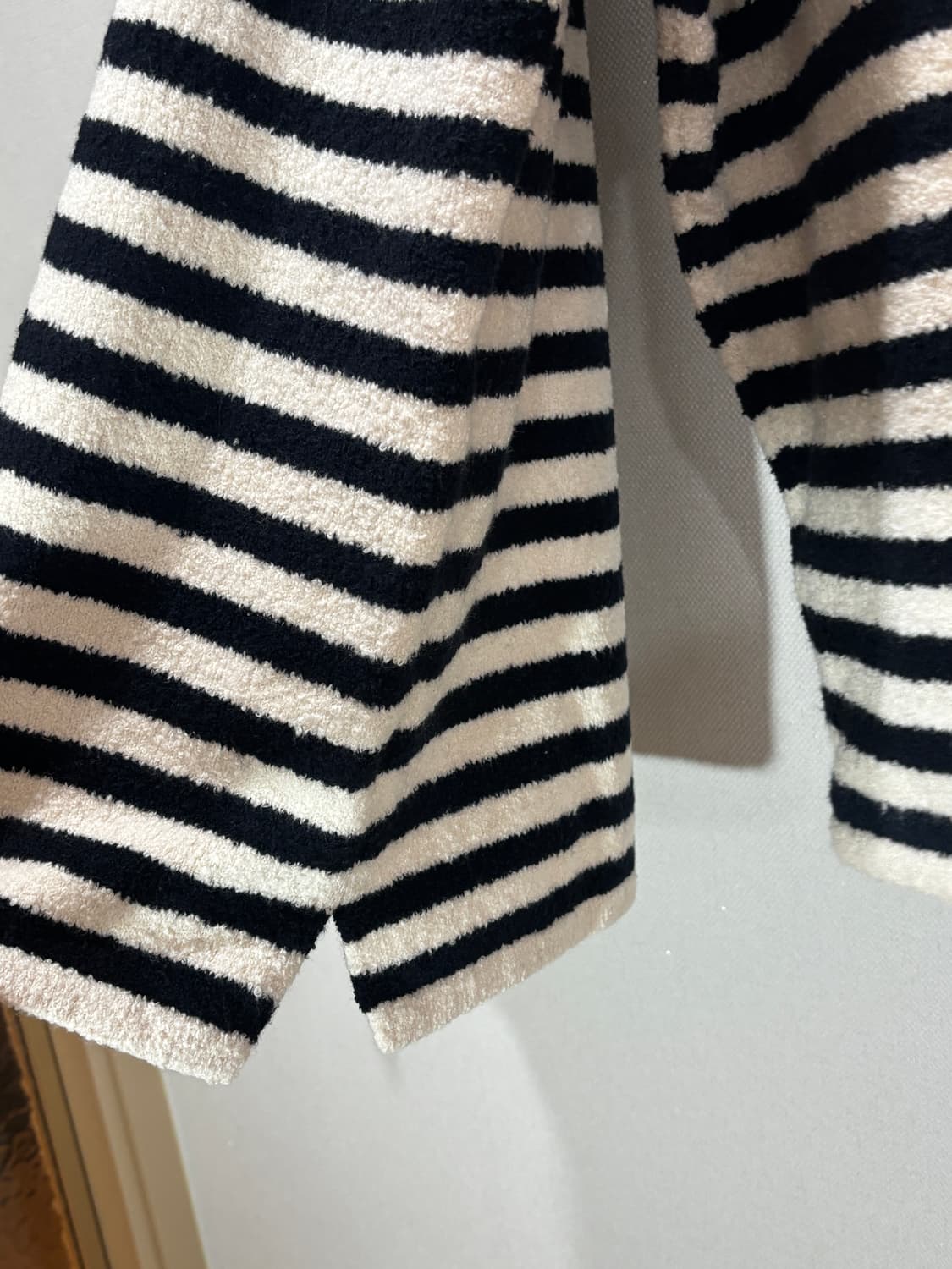 택포/S급) ARKET 릴랙스드 스트라이프 테리 니트 스웨터 상품이미지5