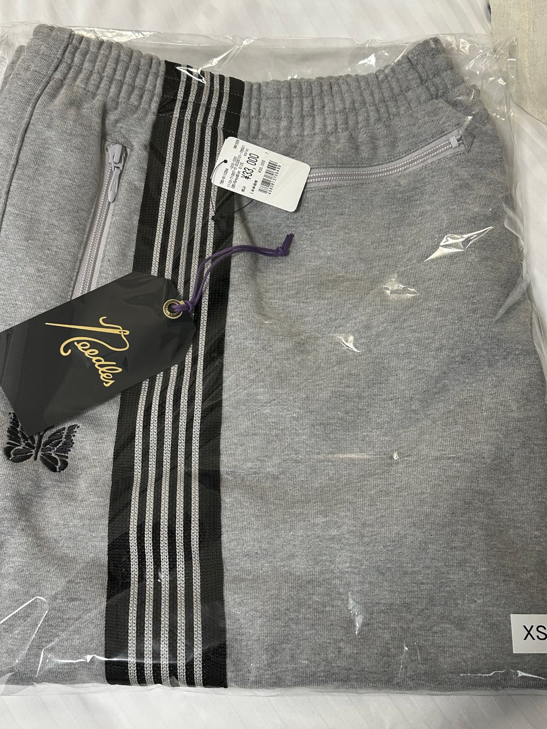 [xs] 니들스 26ss H.D 코튼 팬츠 그레이 B2nd 한정 상품이미지4