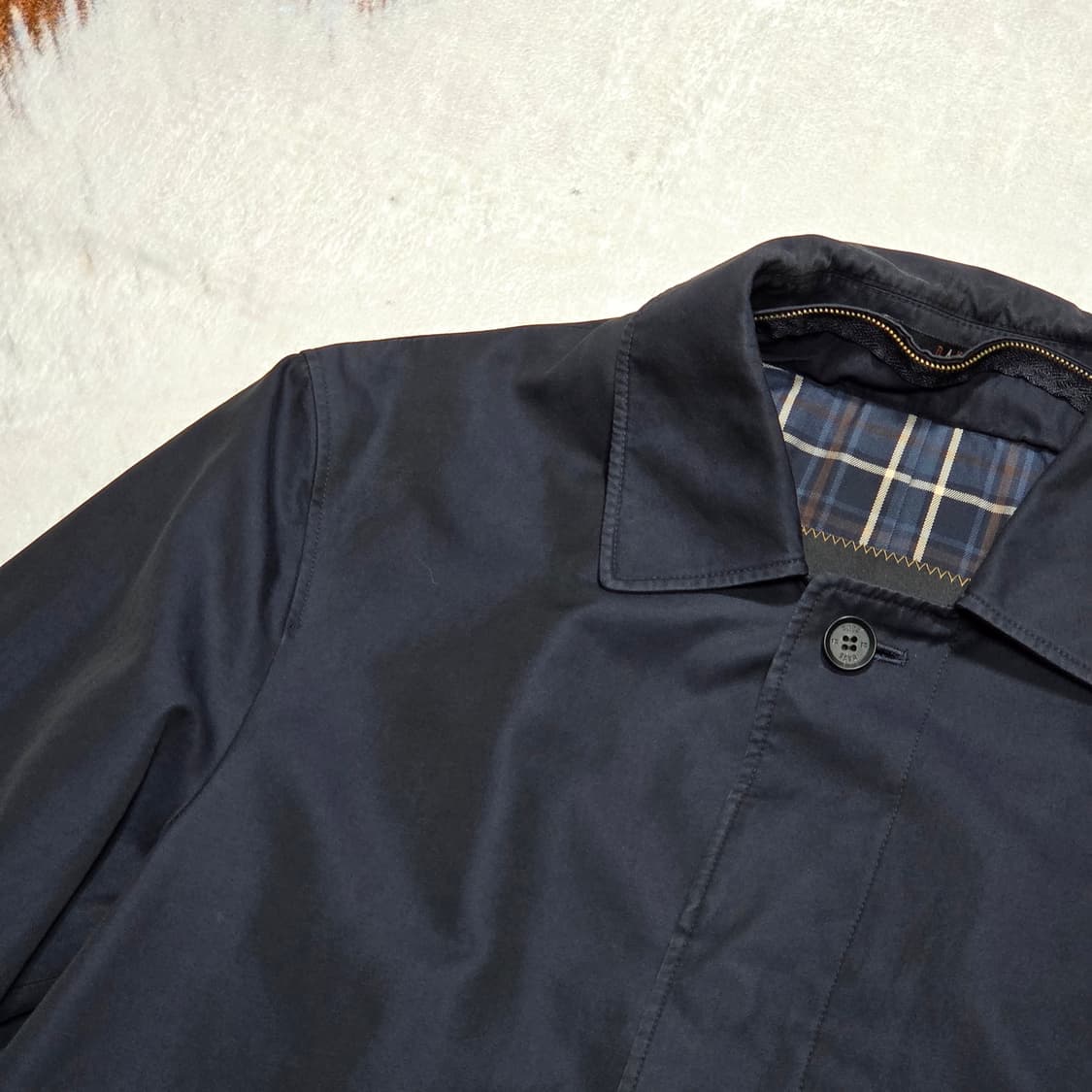 닥스 네이비 롱코트 자켓 상품이미지2