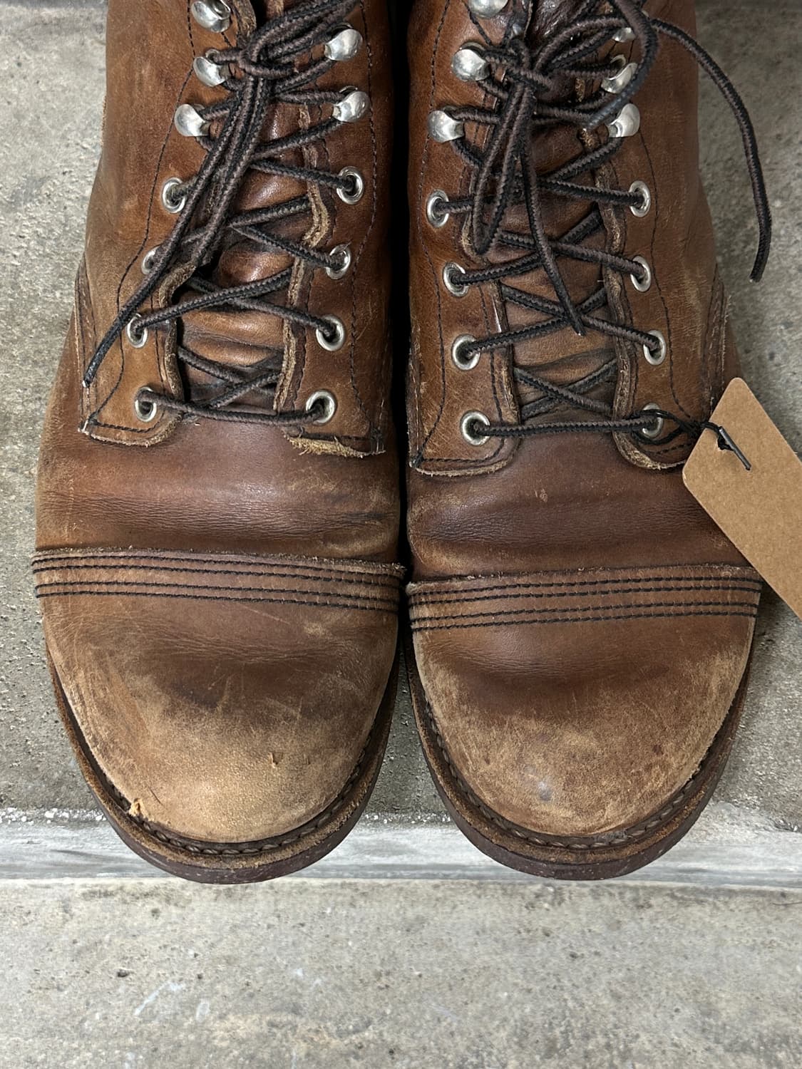 OG USA Made 레드윙 8111 아이언레인저 하드에이징 상품이미지7