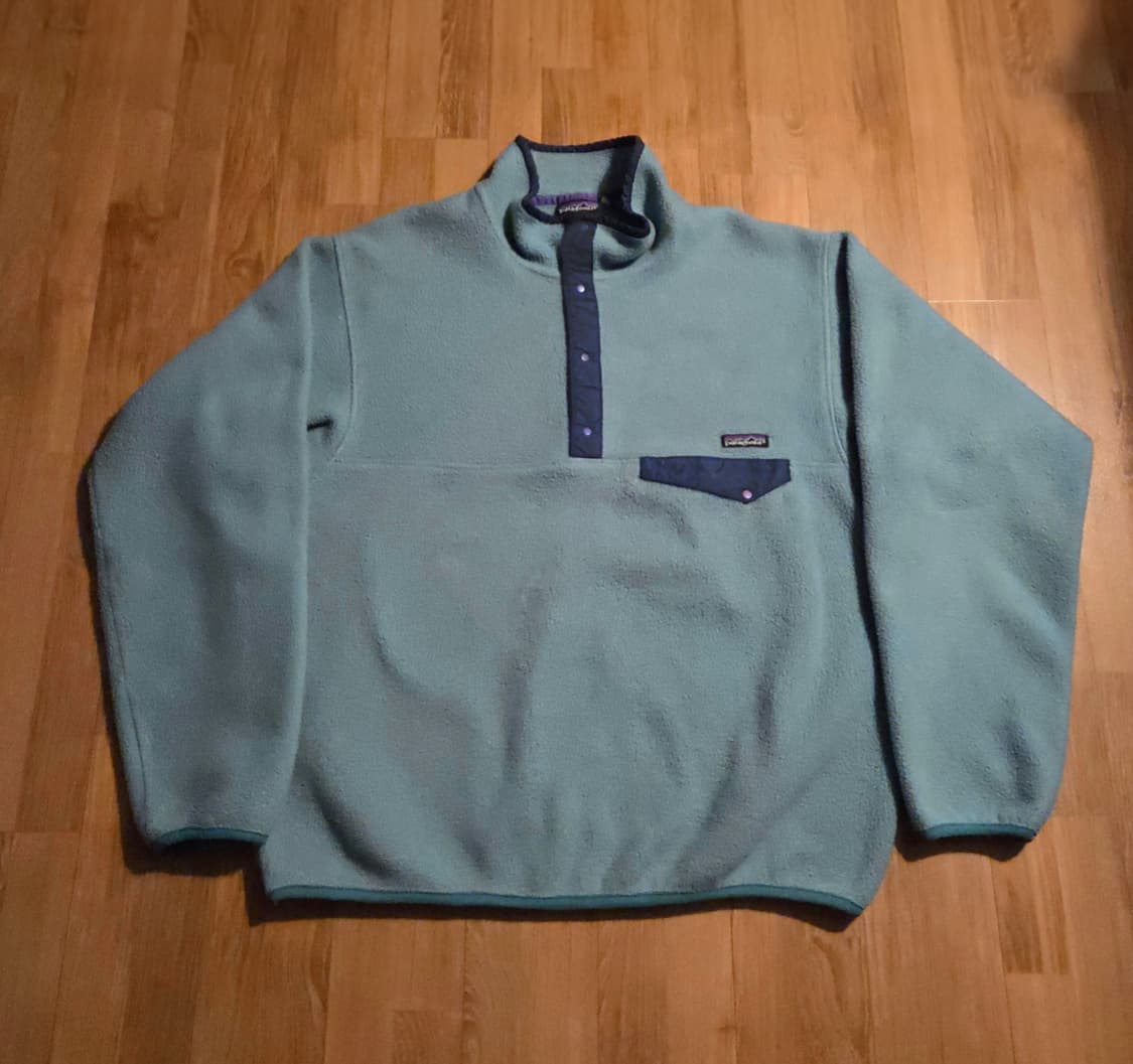 (XL)파타고니아 90s 블루민트 컬러 신칠라 민트급 컨디션 상품이미지1