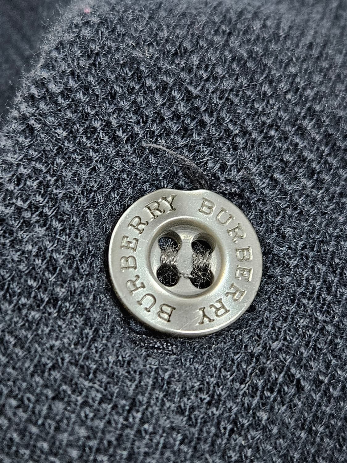 90s 빈티지 버버리 피케 셔츠 Made in Great Britain 상품이미지6