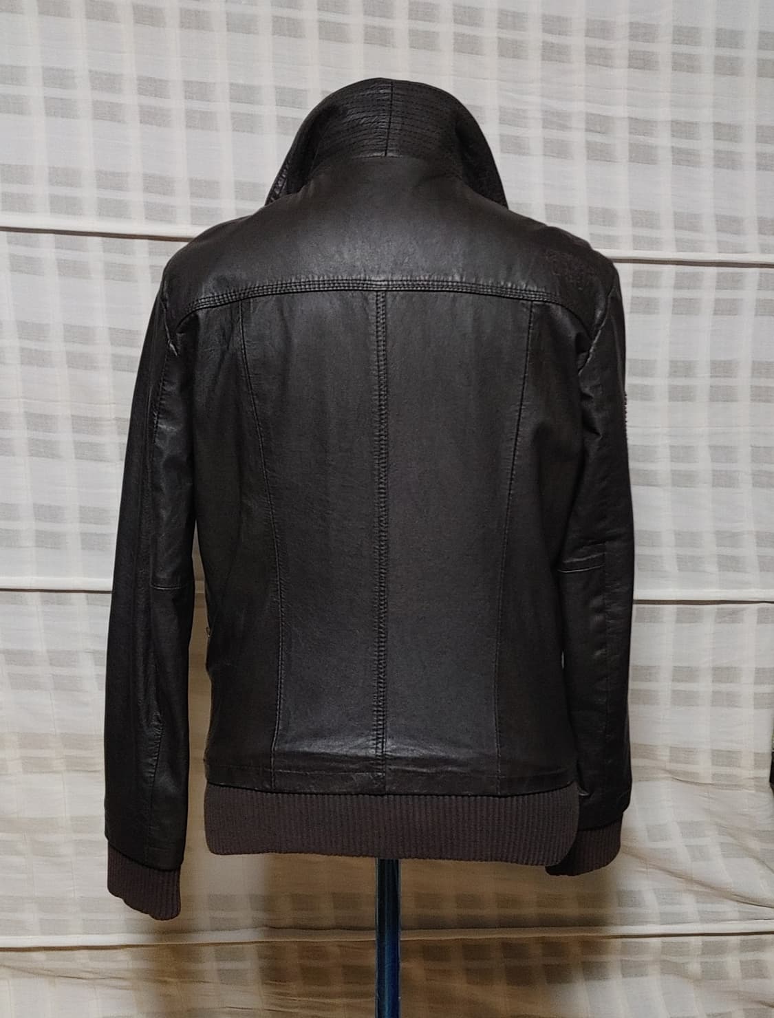 (100% 가죽) 슈퍼드라이 브라운 가죽 자켓 S (90~95) 상품이미지2