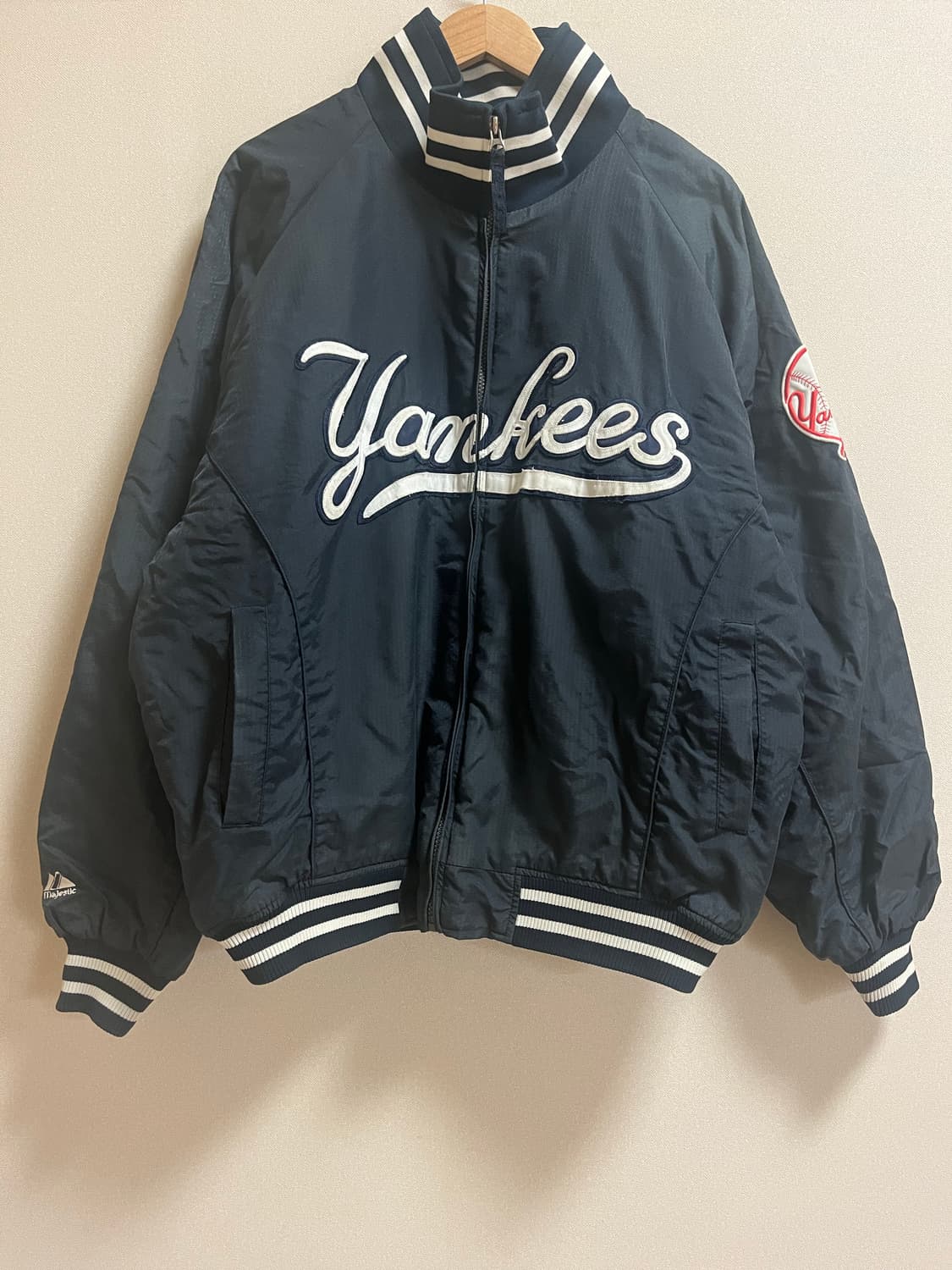 마제스틱 빈티지 뉴욕 양키스 자켓 상품이미지1
