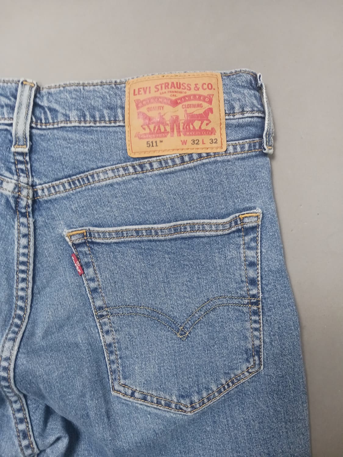 [32] 리바이스 511 면레이온 혼방 슬림진 청바지 상품이미지9