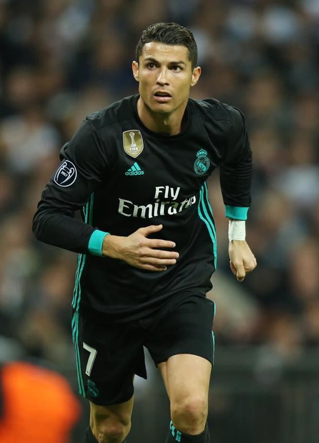 17-18 레알마드리드 어웨이 호날두 긴팔유니폼 M사이즈 레플리카  상품이미지8