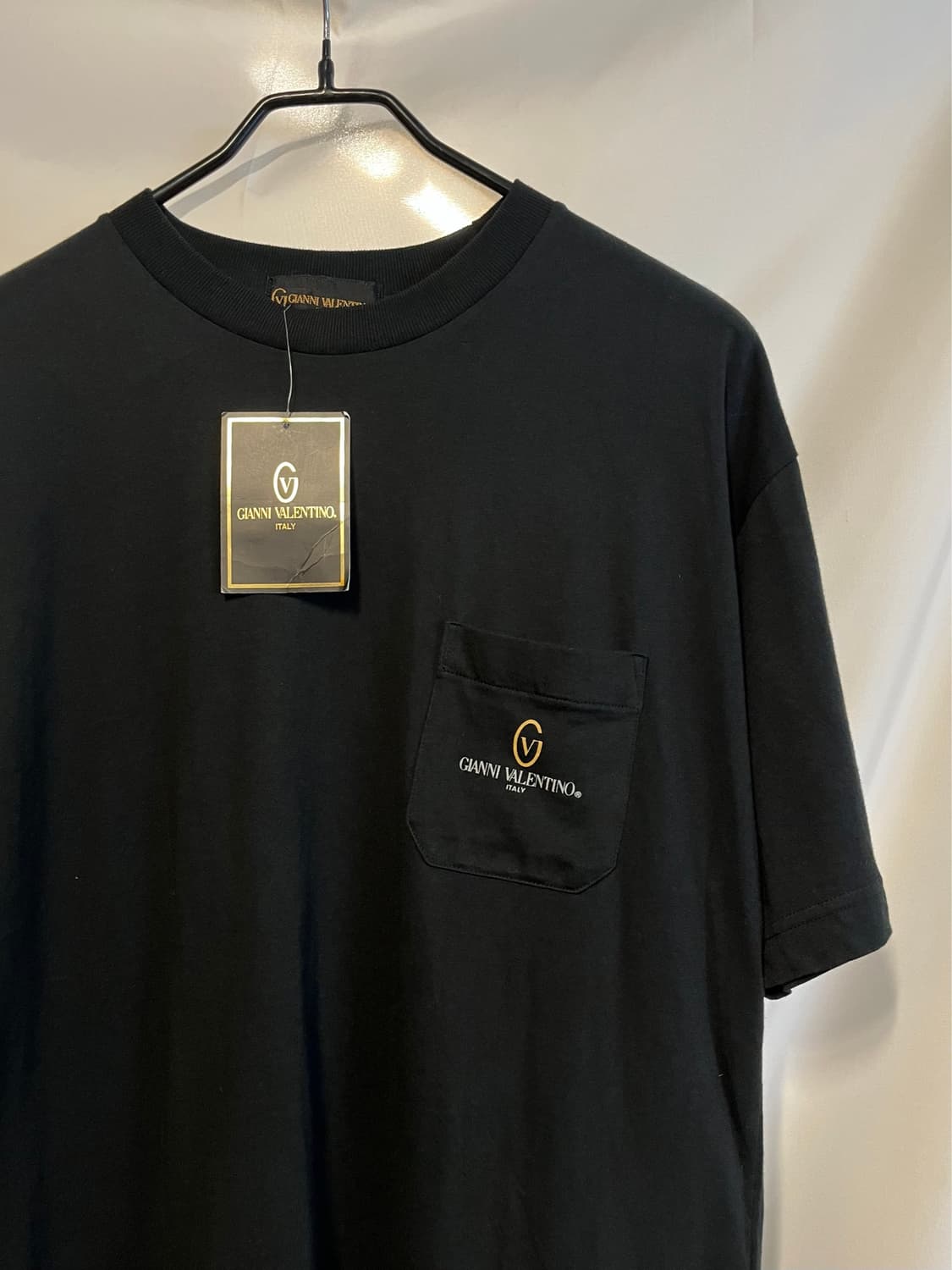 Gianni Valentino 지아니 발렌티노 이태리 원포켓 반팔 티셔츠 상품이미지1