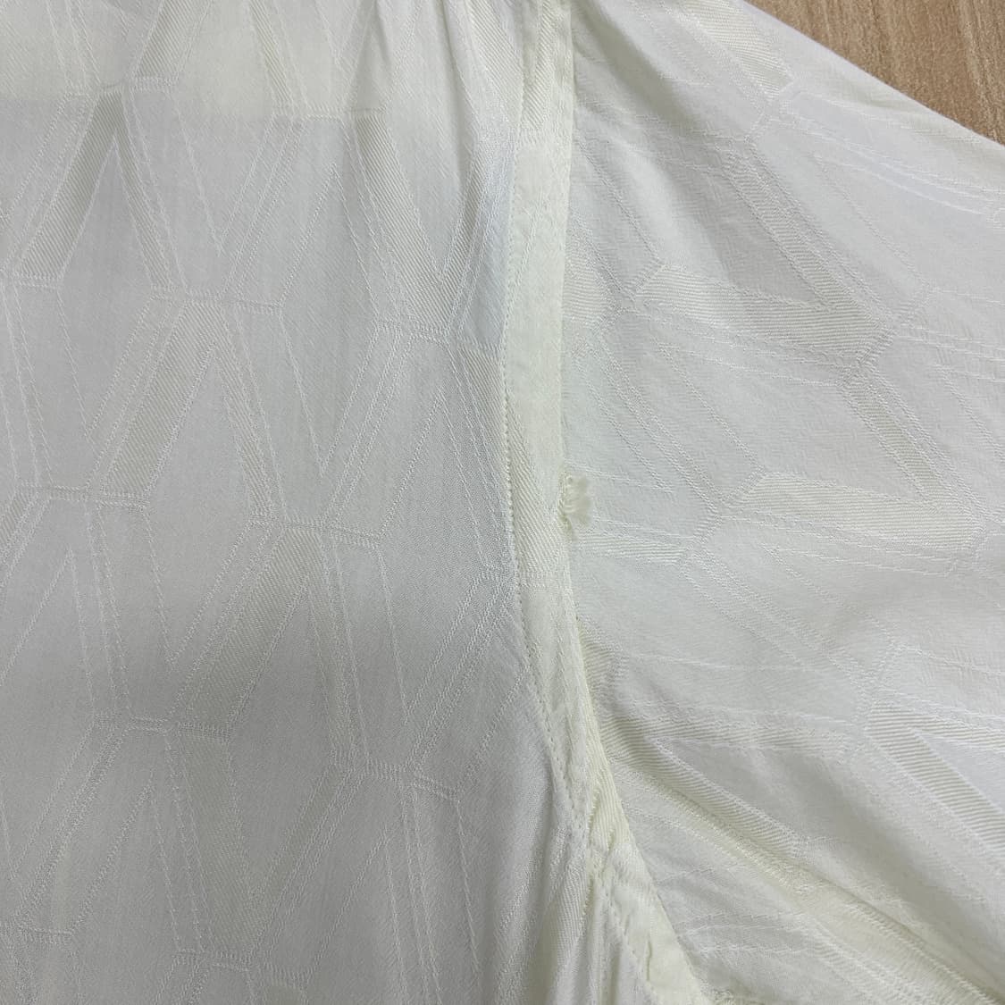 베르사체 빈티지 슬림핏 자카드 반팔 셔츠 M 상품이미지8