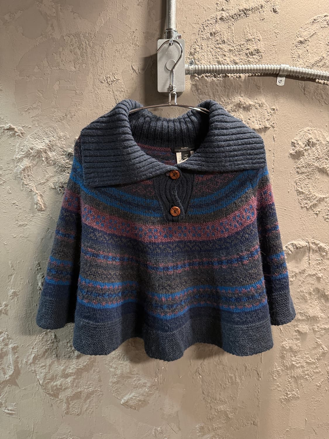 막스마라 위켄드라인 숄카라 니트 케이프 상품이미지1