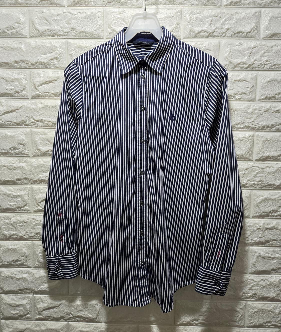 헤지스 스트라이프 셔츠 남방 85 상품이미지1