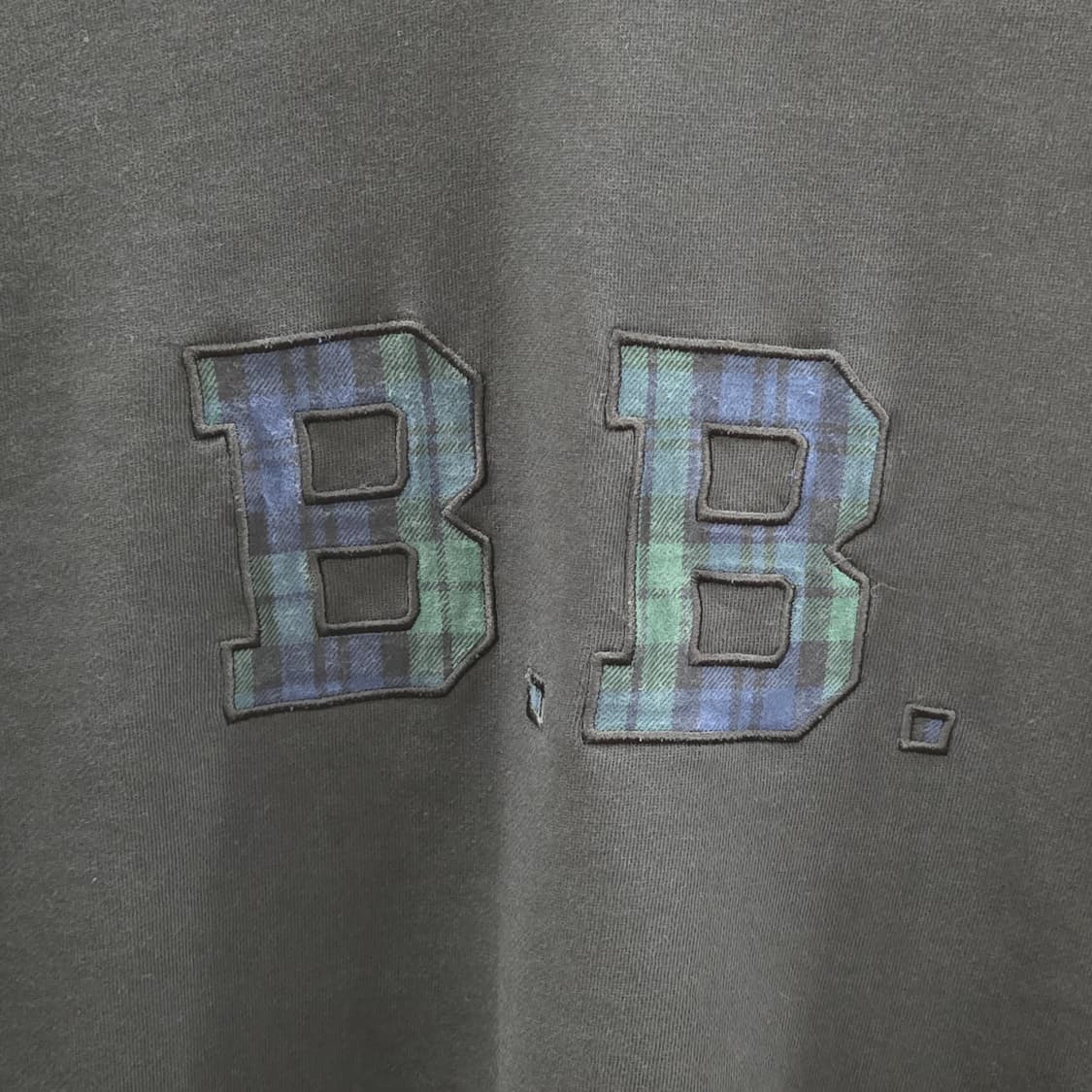 브룩스브라더스 자수 맨투맨 블랙 XS 상품이미지2