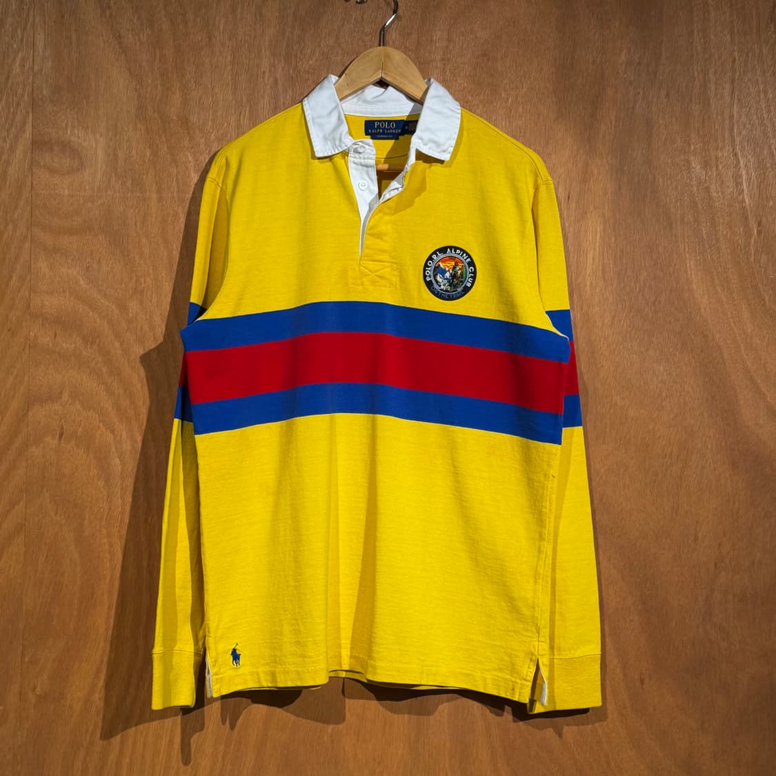 폴로랄프로렌 클래식핏 알파인 로고패치 럭비셔츠 럭비티 M 상품이미지1