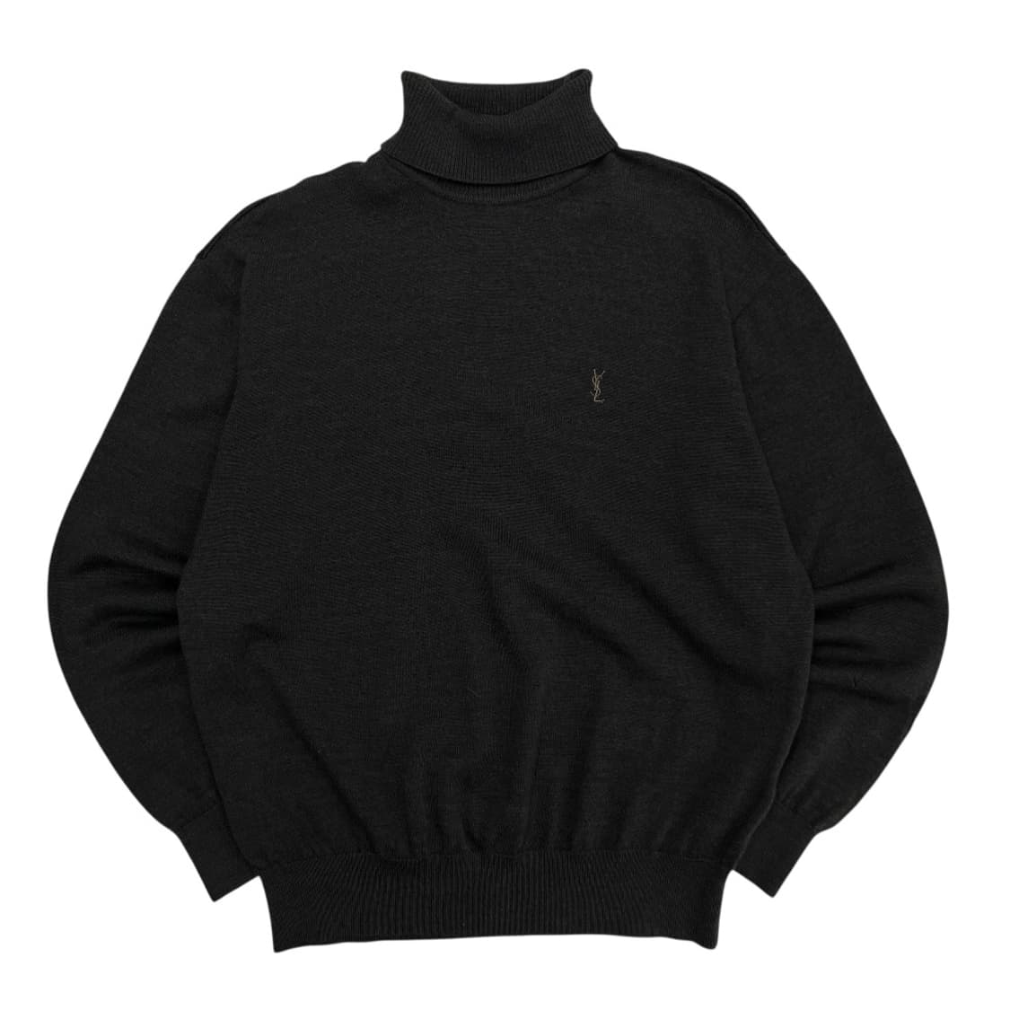 입생로랑 차콜 폴라 니트 100 상품이미지2