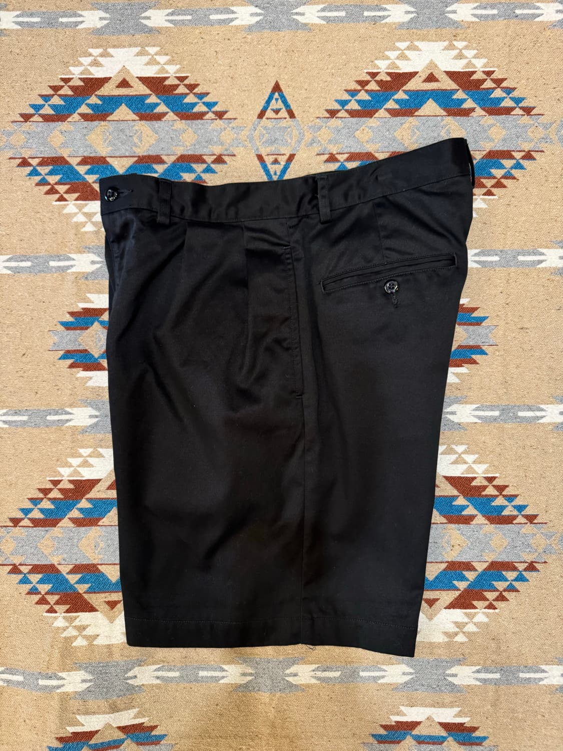 [M] 와코마리아 투턱 치노 쇼츠 블랙  상품이미지7