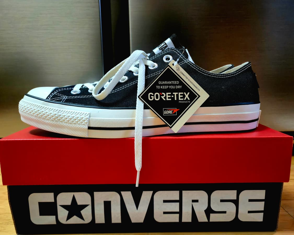 컨버스 재팬 올스타 고어텍스 블랙 290 새제품 상품이미지1