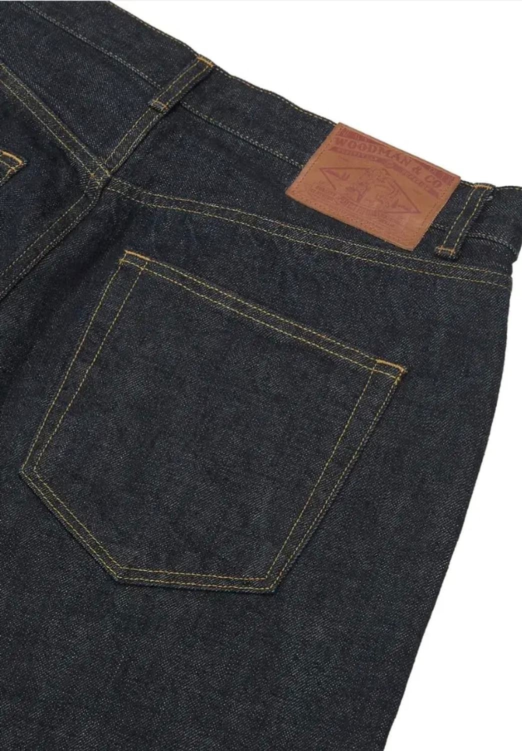 WOODMAN 1101 셀비지 데님 인디고 상품이미지3
