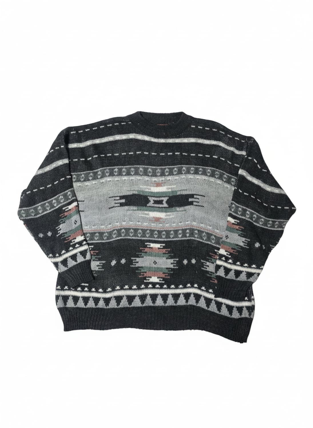 Meredith 패턴 스웨터 빈티지 2XL 상품이미지7