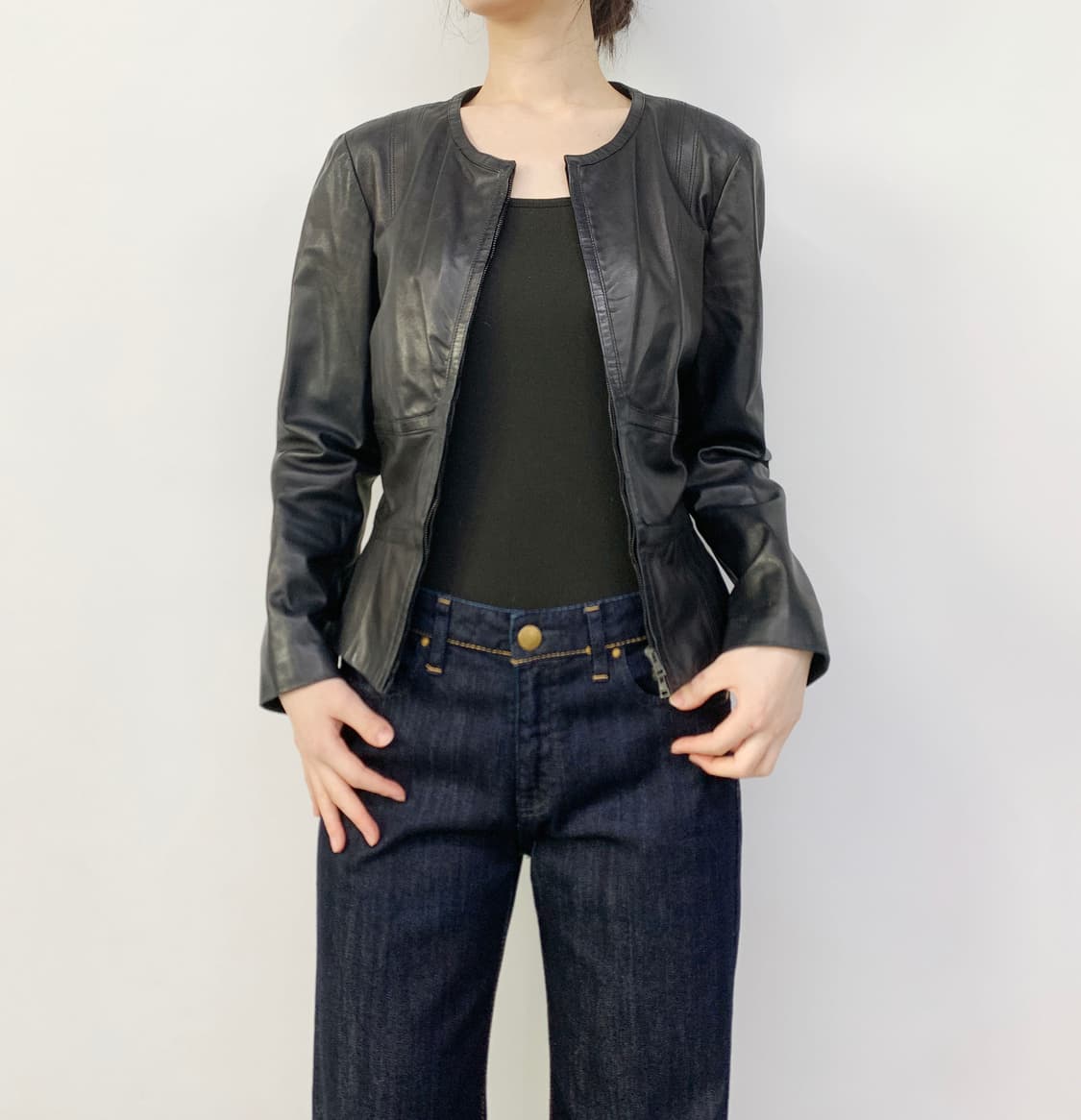 구찌 투웨이 레더 자켓 상품이미지2