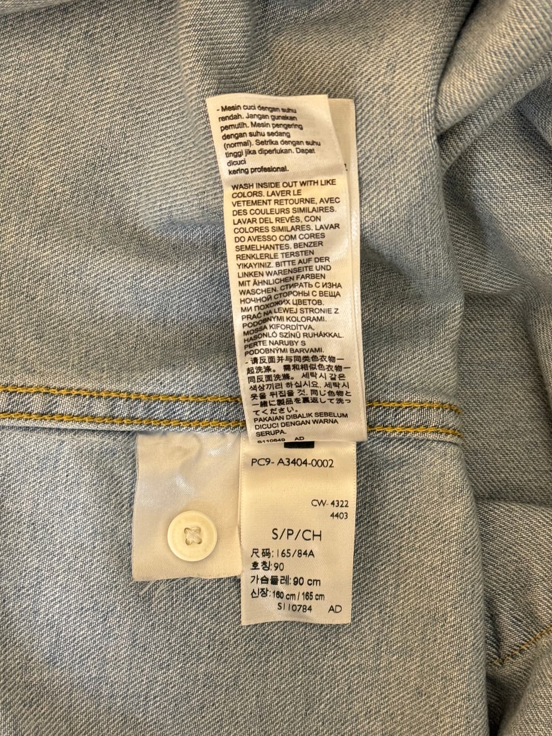 리바이스 실버탭 데님셔츠 상품이미지9