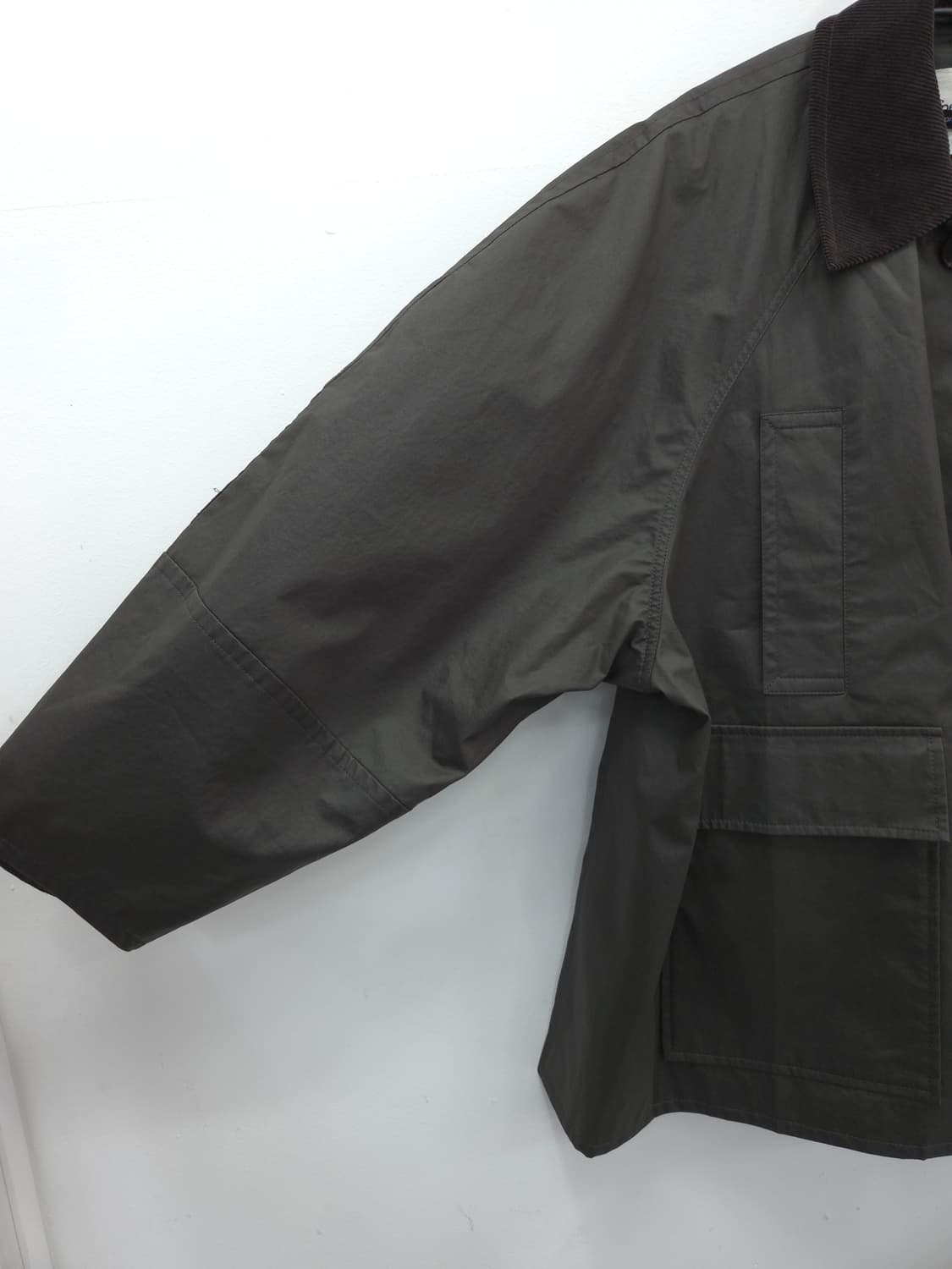 F 디애퍼처 카키 자켓 야상 오버핏 바버자켓 상품이미지3