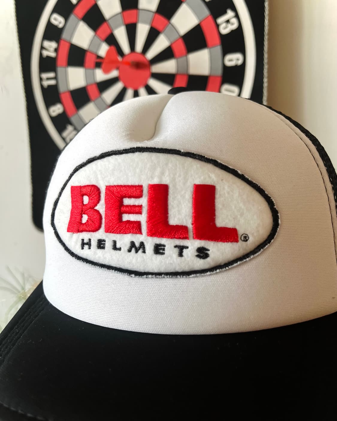 Vintage "BELL Helmets" Patch Trucker Hat 상품이미지4